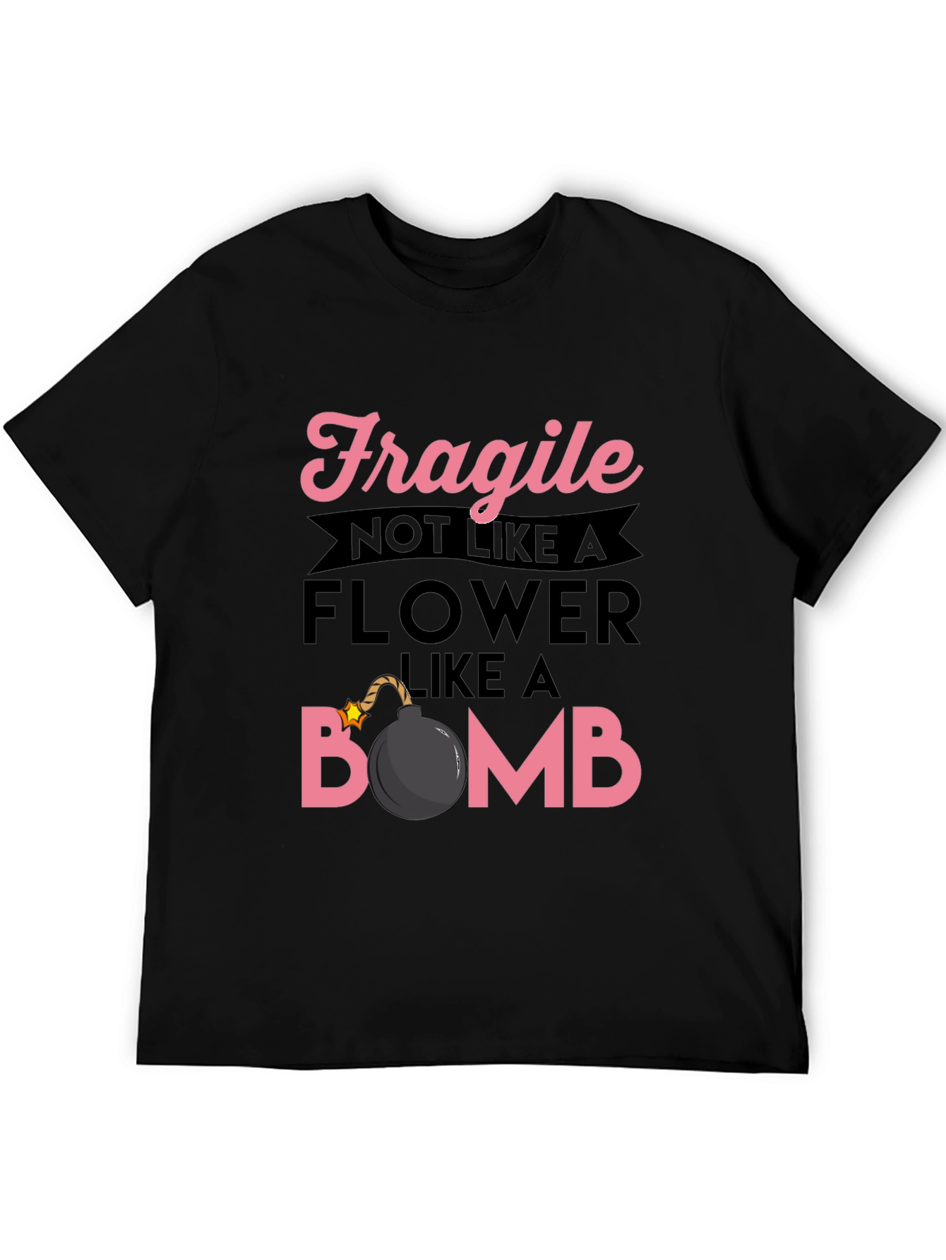 Fragile Like A Bomb Graphic T-Shirt