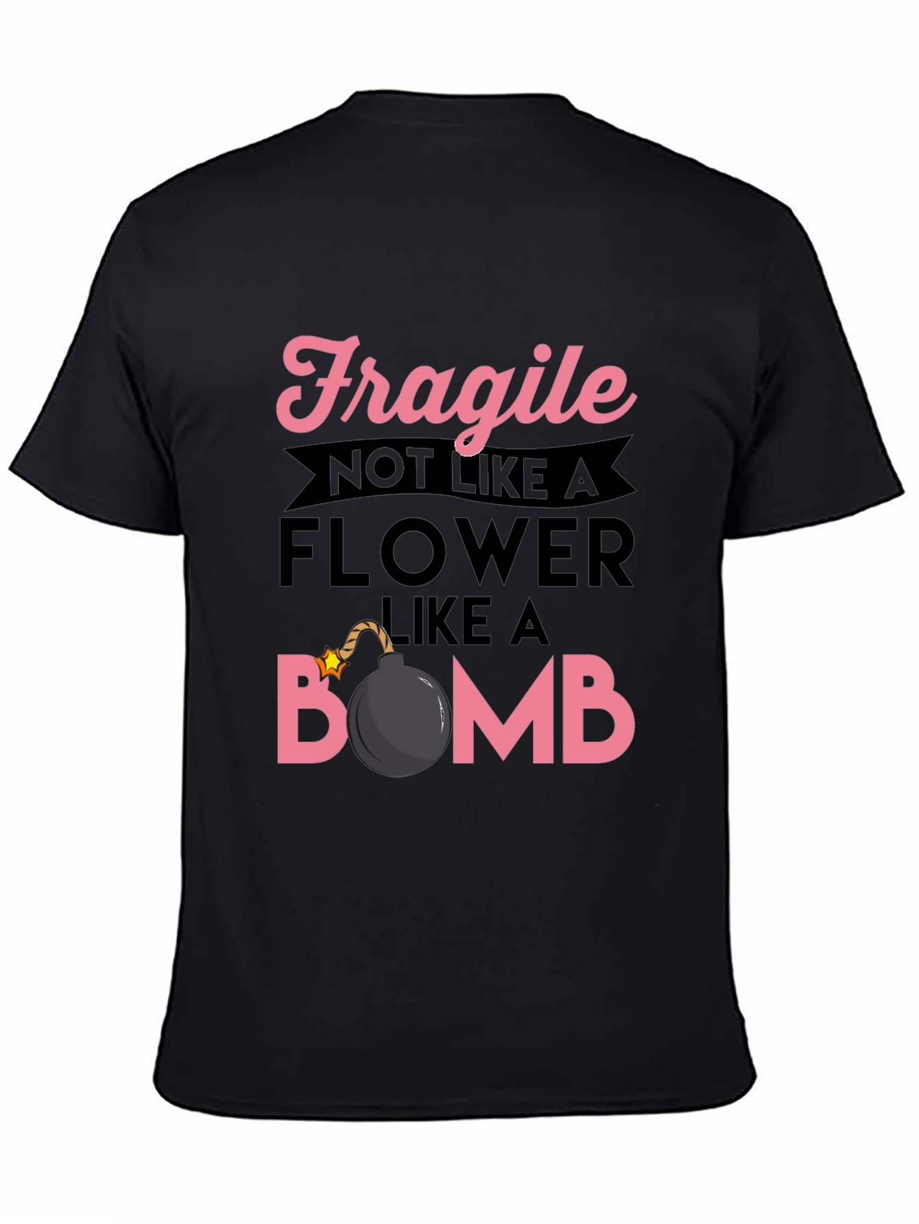 Fragile Like A Bomb Graphic T-Shirt