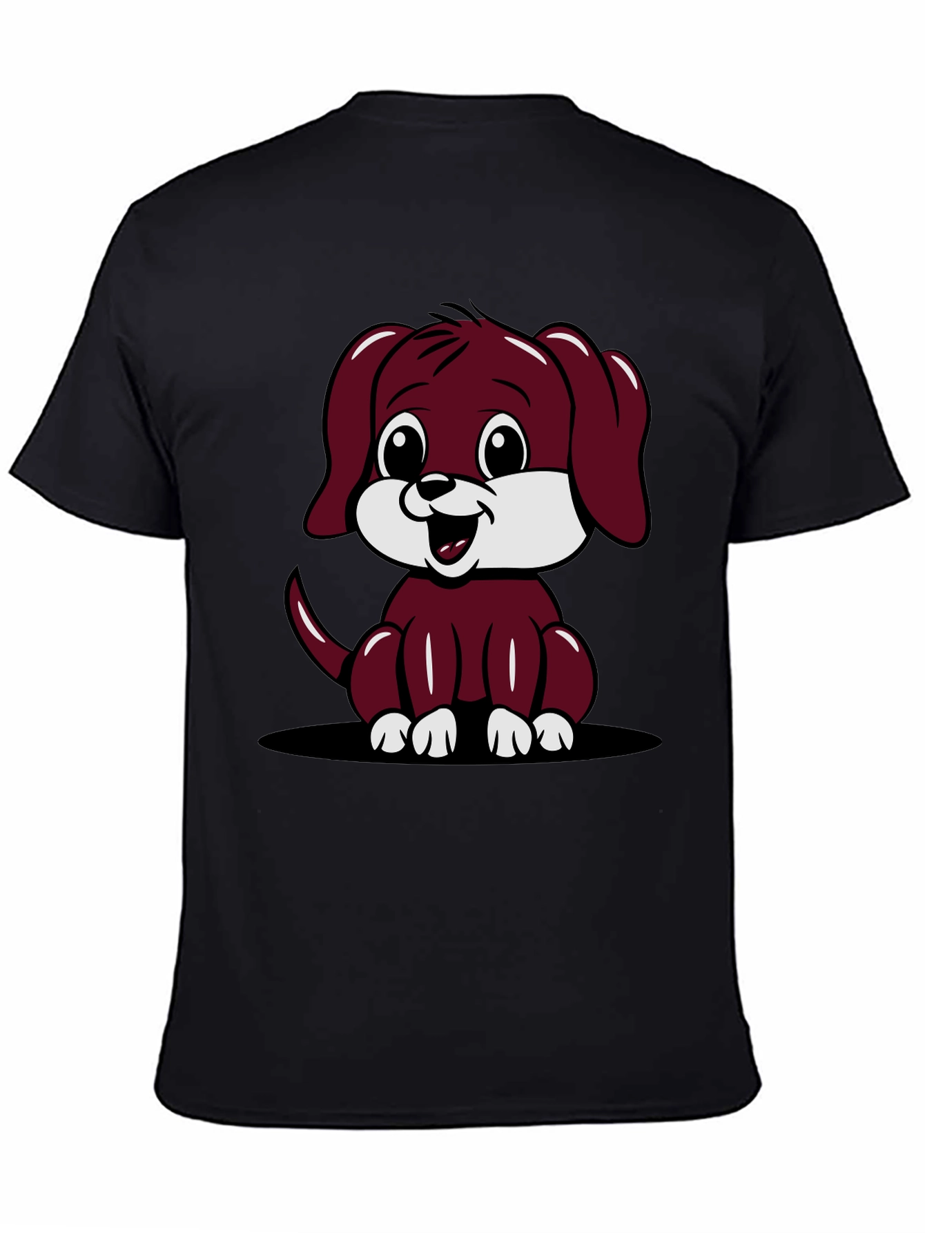 Cute Cartoon Dog Graphic Tee