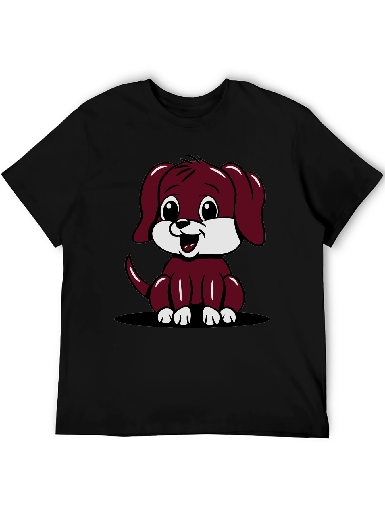 Cute Cartoon Dog Graphic Tee
