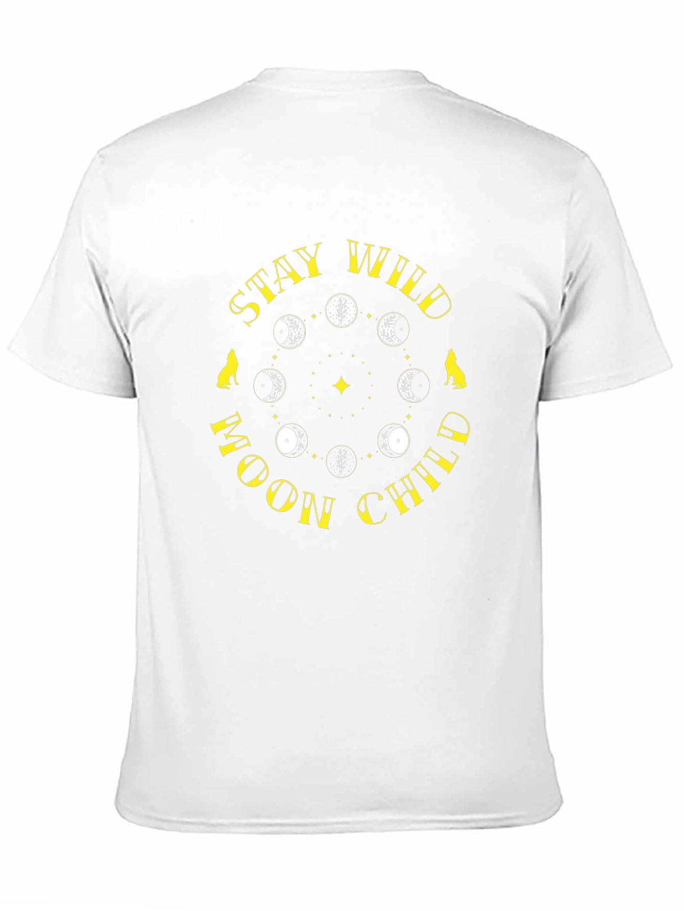 Stay Wild Moon Child Black T-Shirt