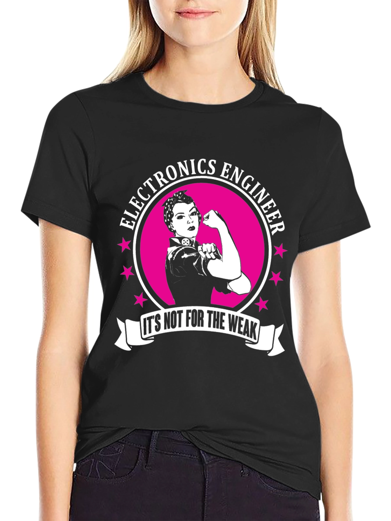 Electronics Engineer Rosie the Riveter T-Shirt