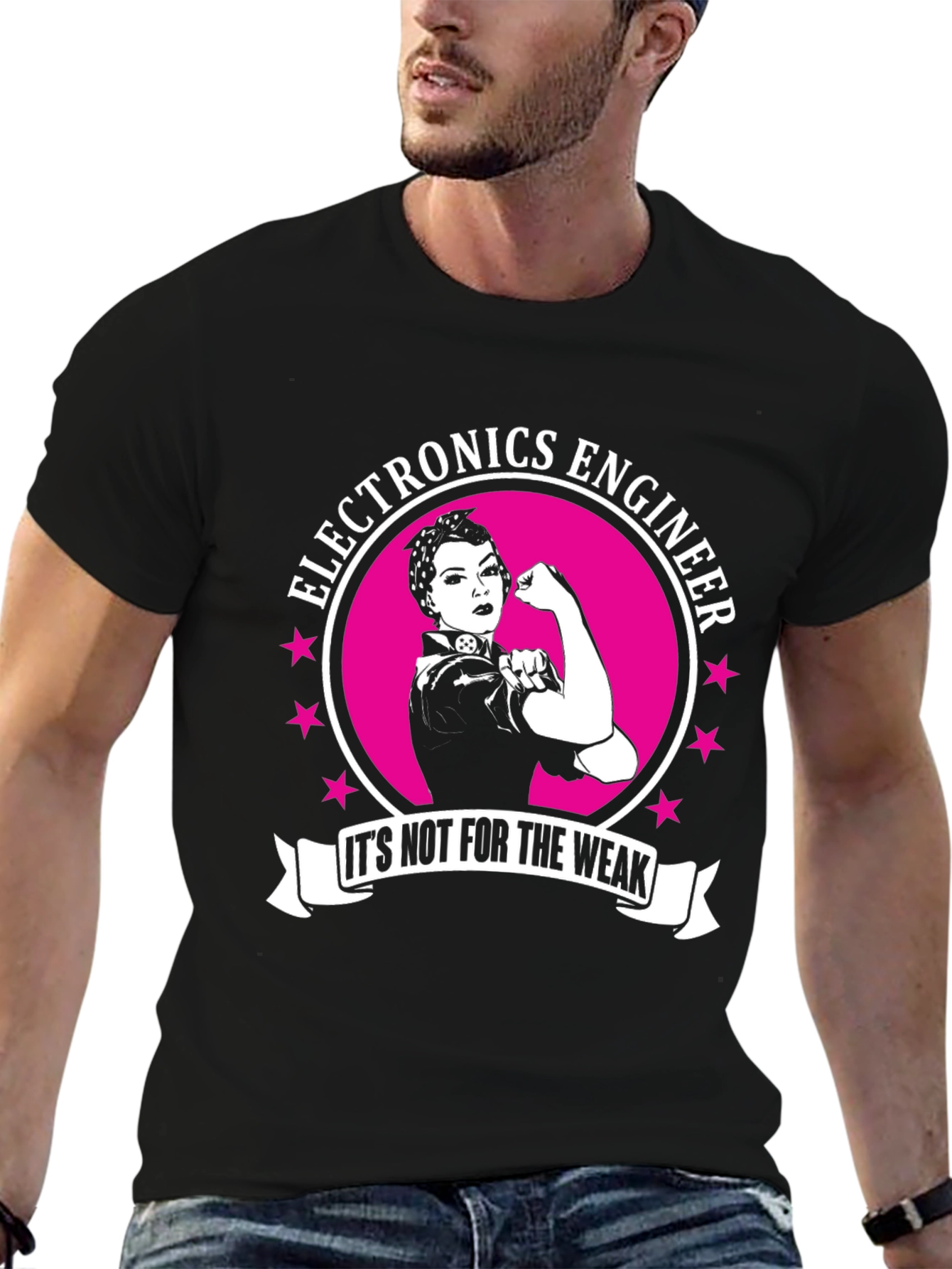 Electronics Engineer Rosie the Riveter T-Shirt