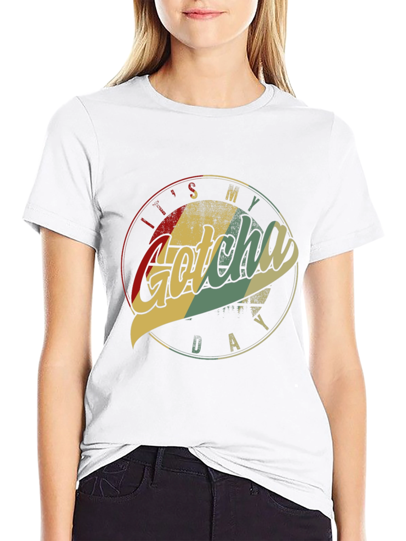 Its My Gotcha Day T-Shirt - Rescue Dog Adoption