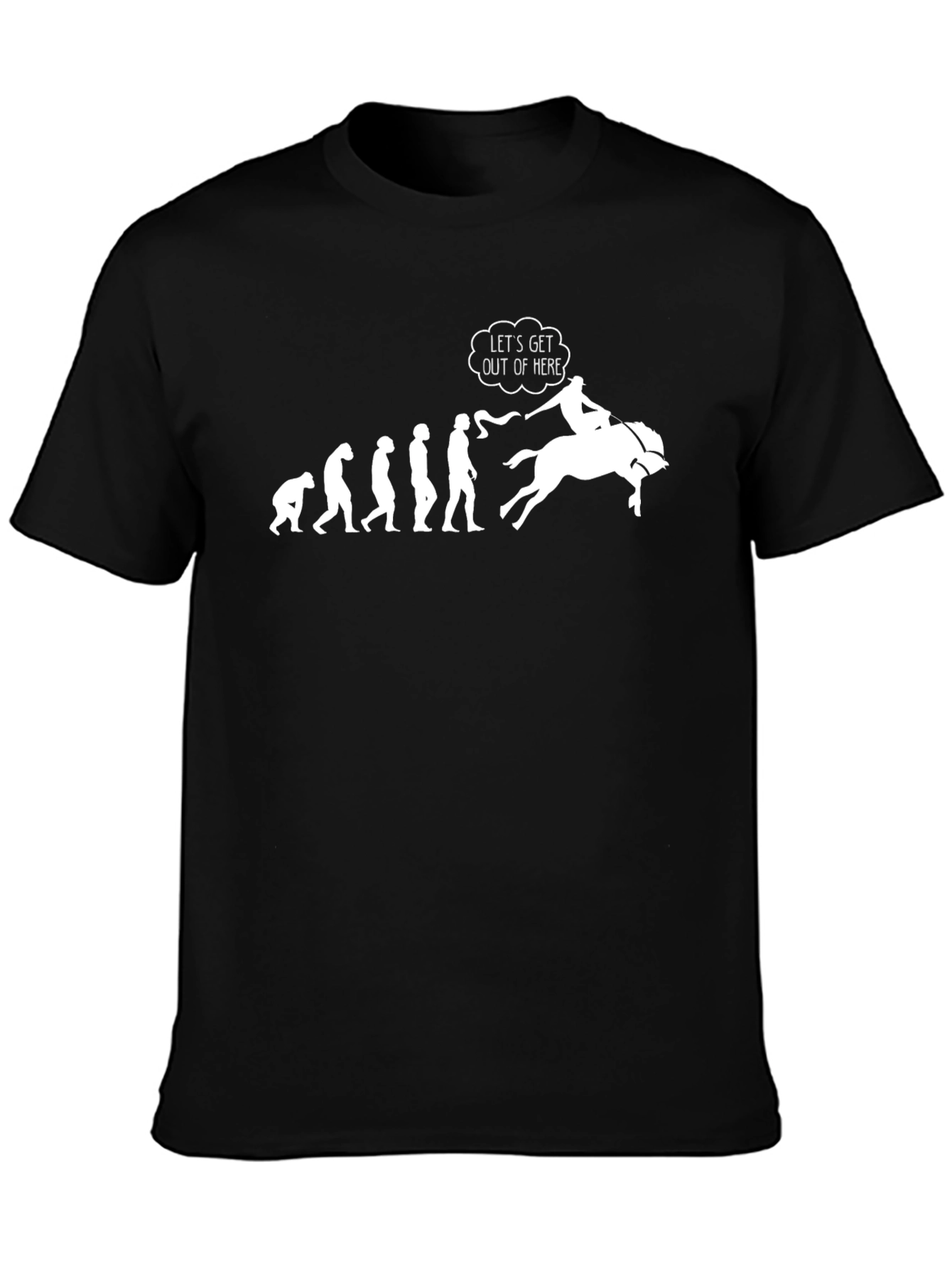 Evolution Horse Ride T-Shirt