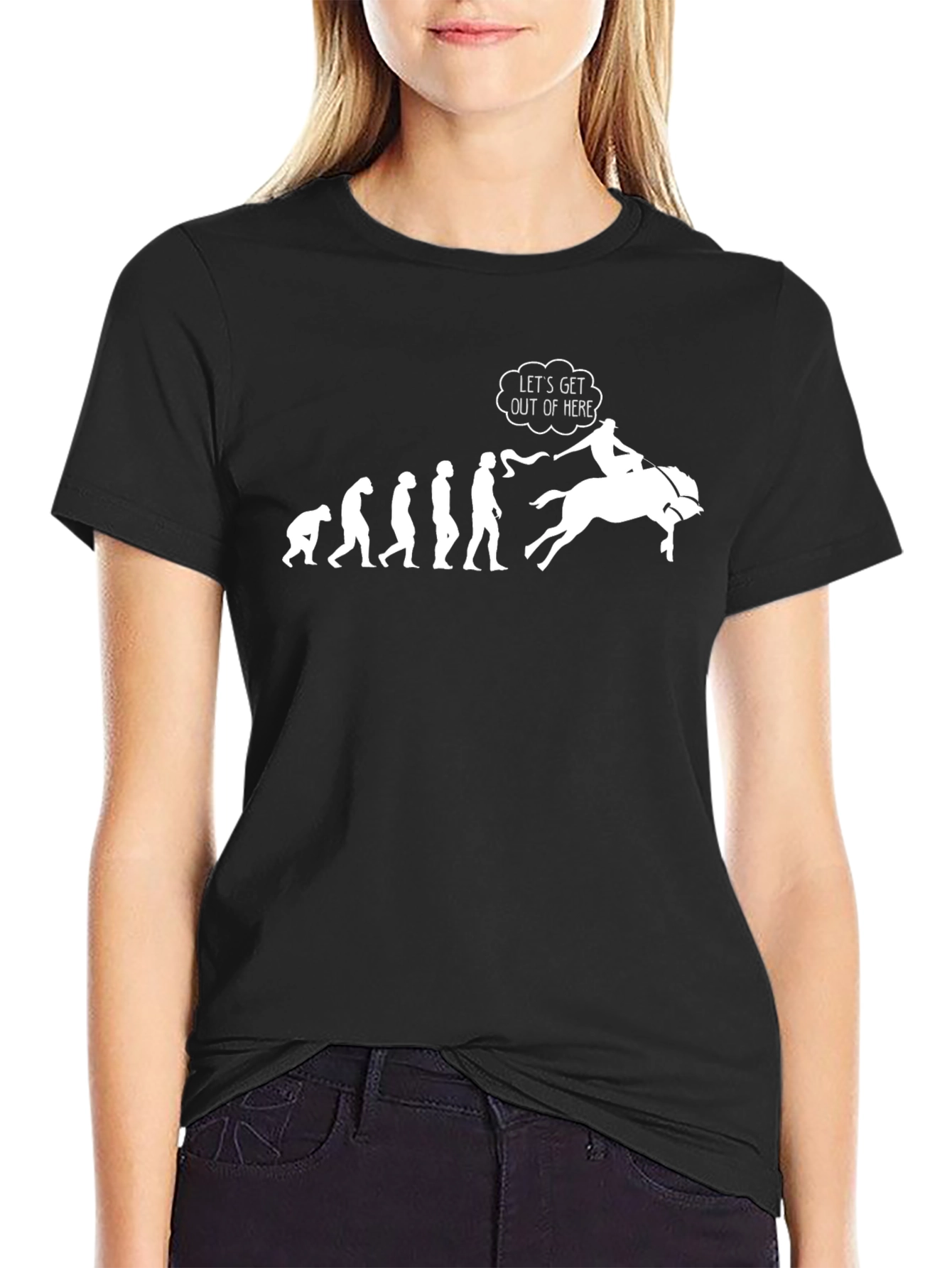 Evolution Horse Ride T-Shirt