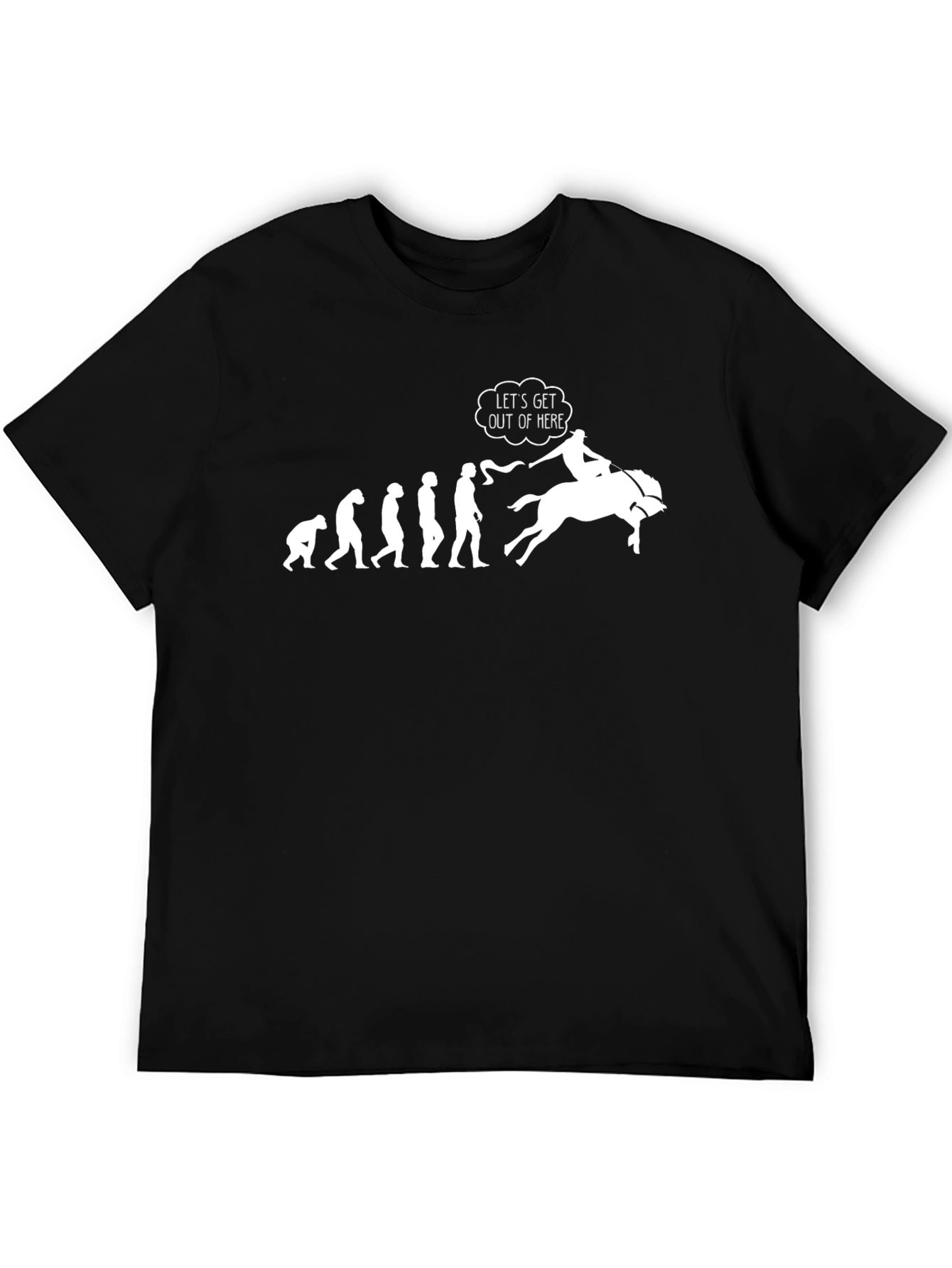 Evolution Horse Ride T-Shirt