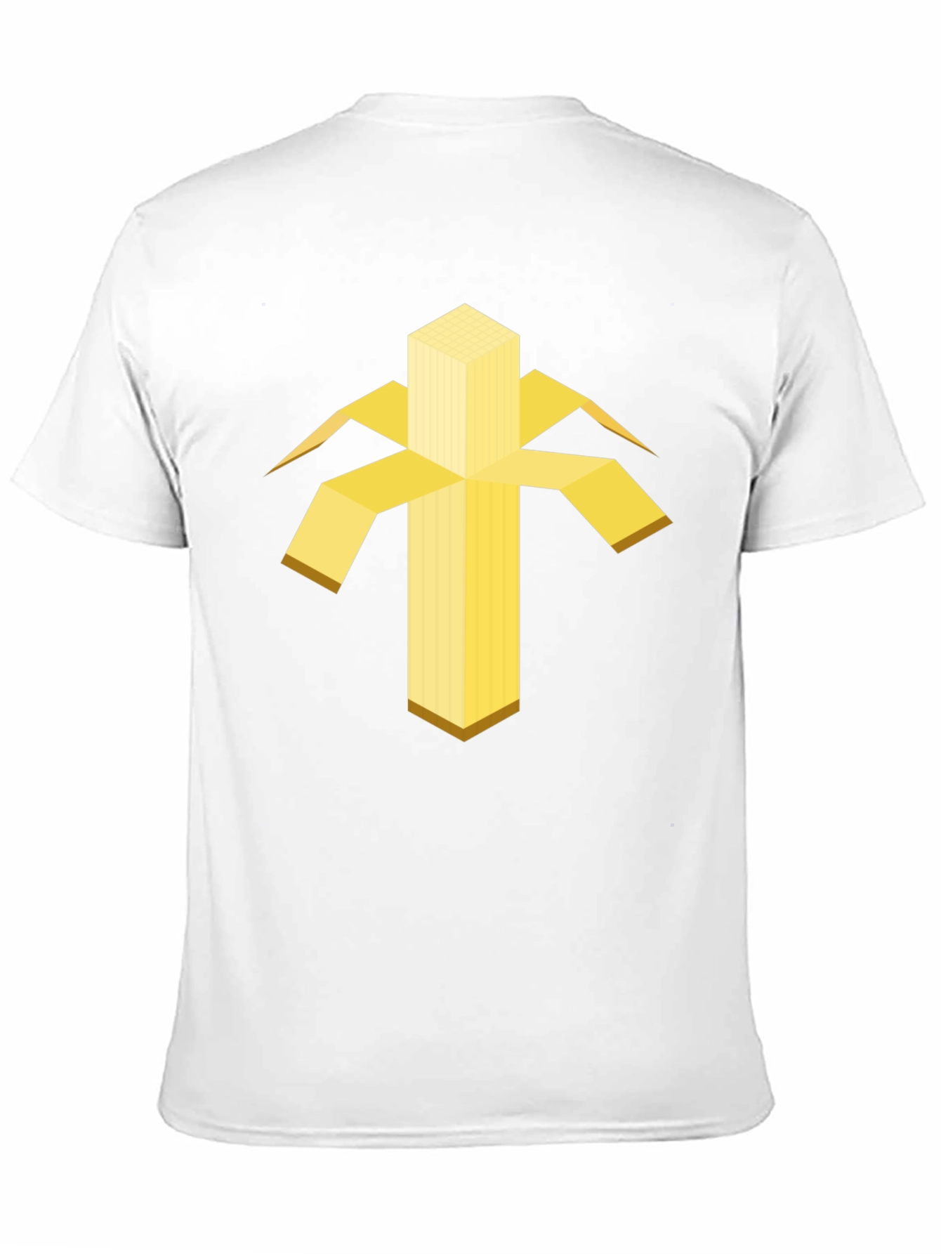 Geometric Banana Graphic Tee