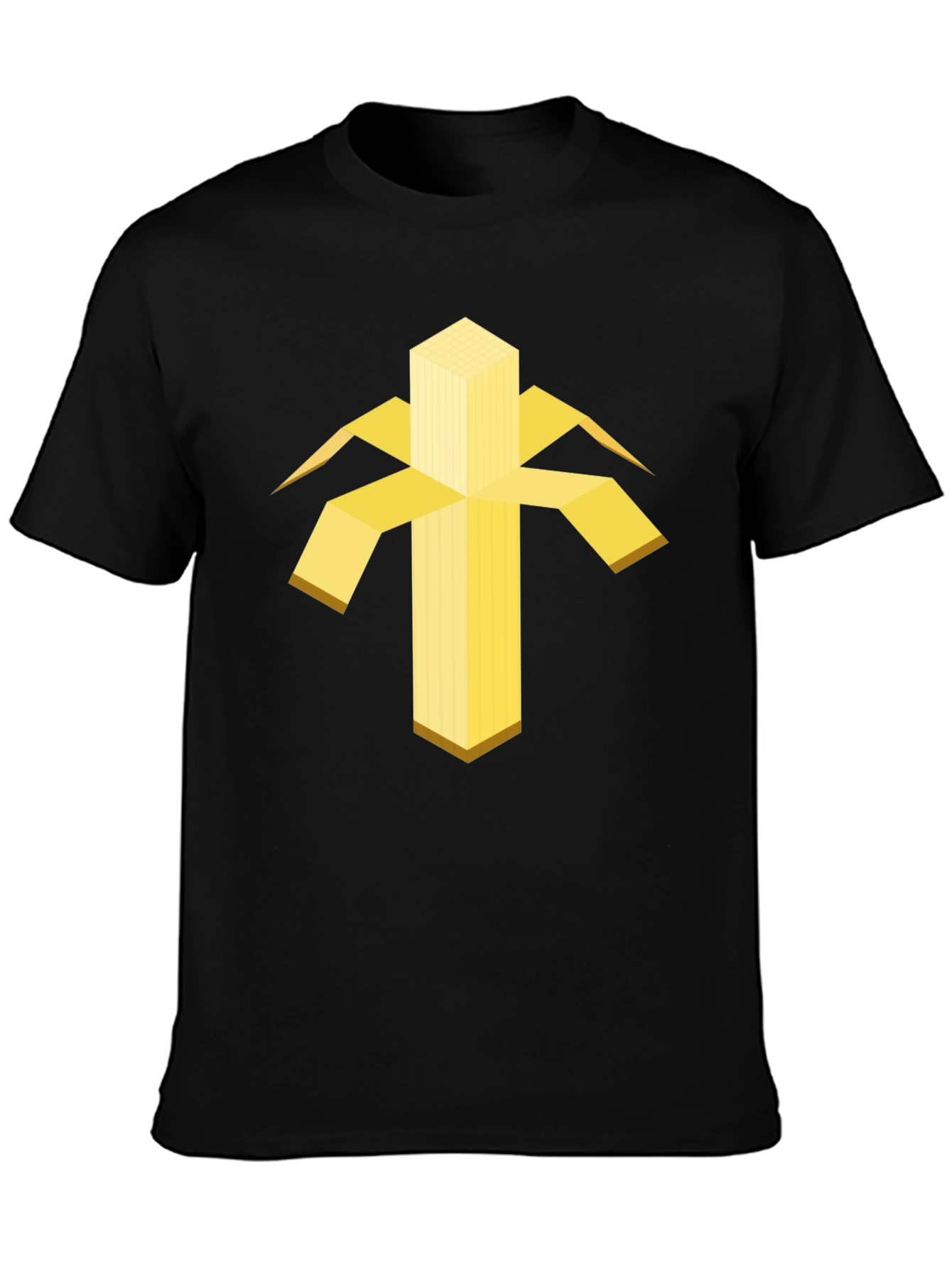 Geometric Banana Graphic Tee