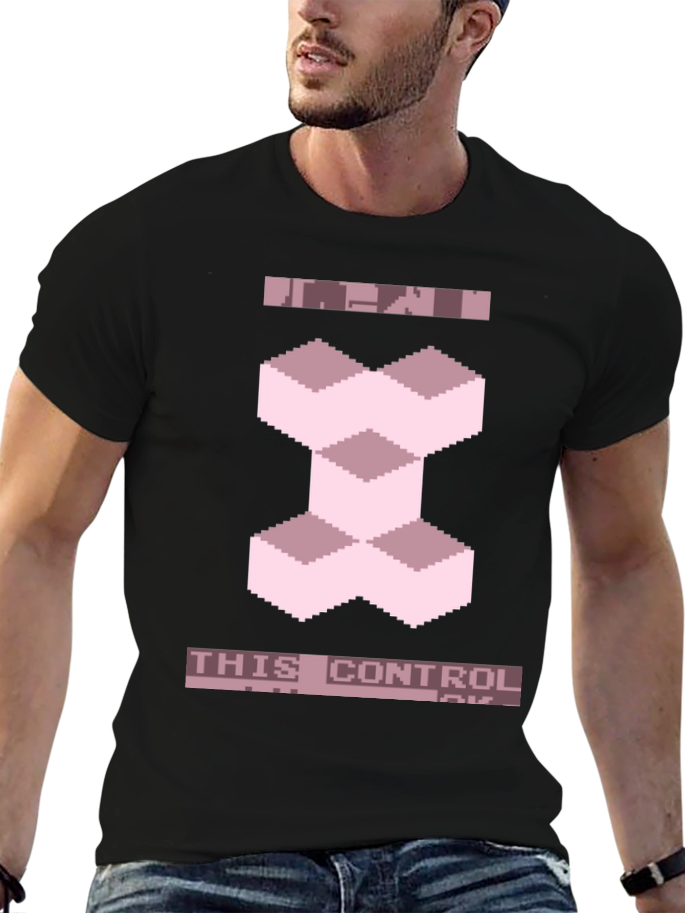 Pixel Art This Control Is OK T-Shirt