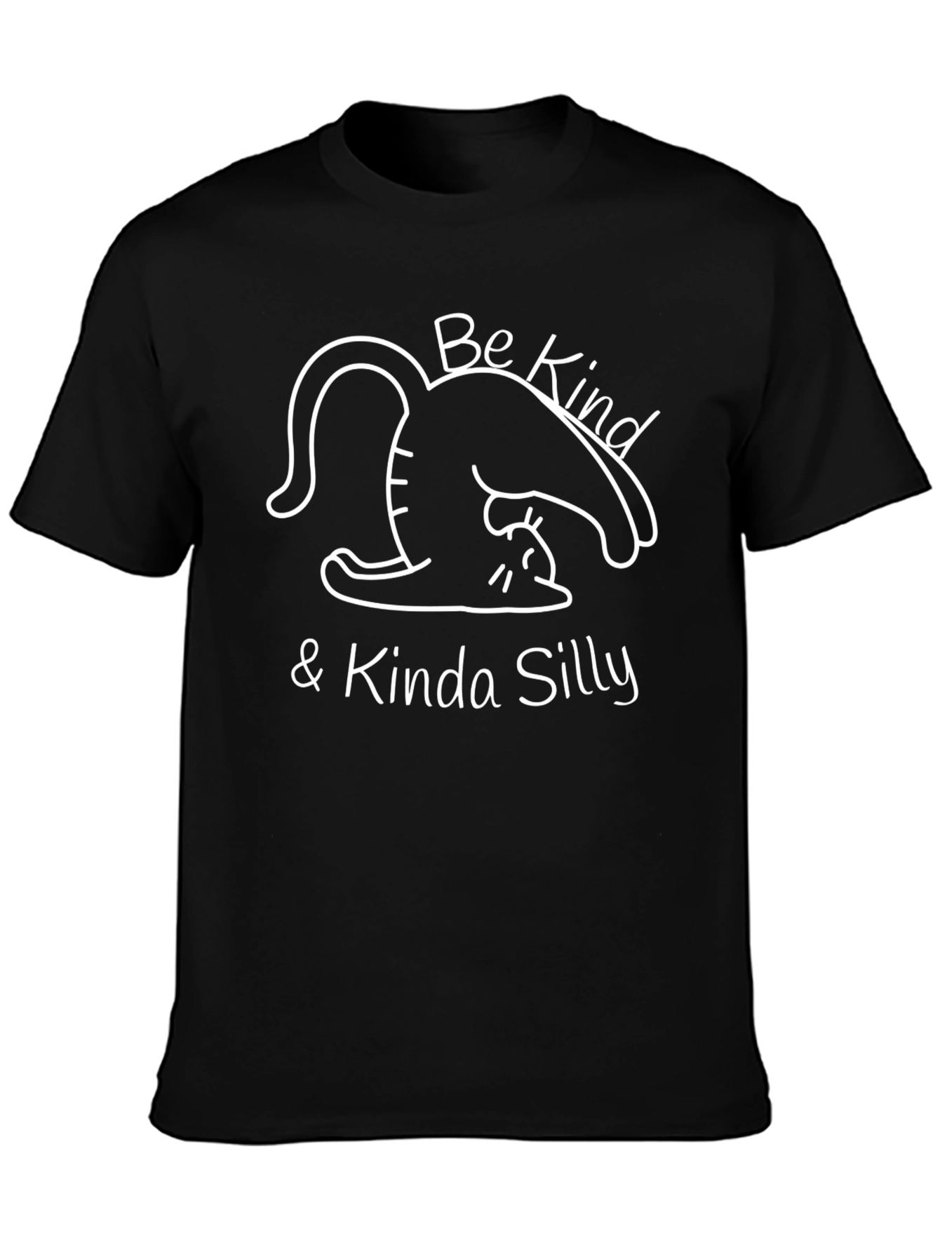 Be Kind Silly Tee - Soft Black T-Shirt