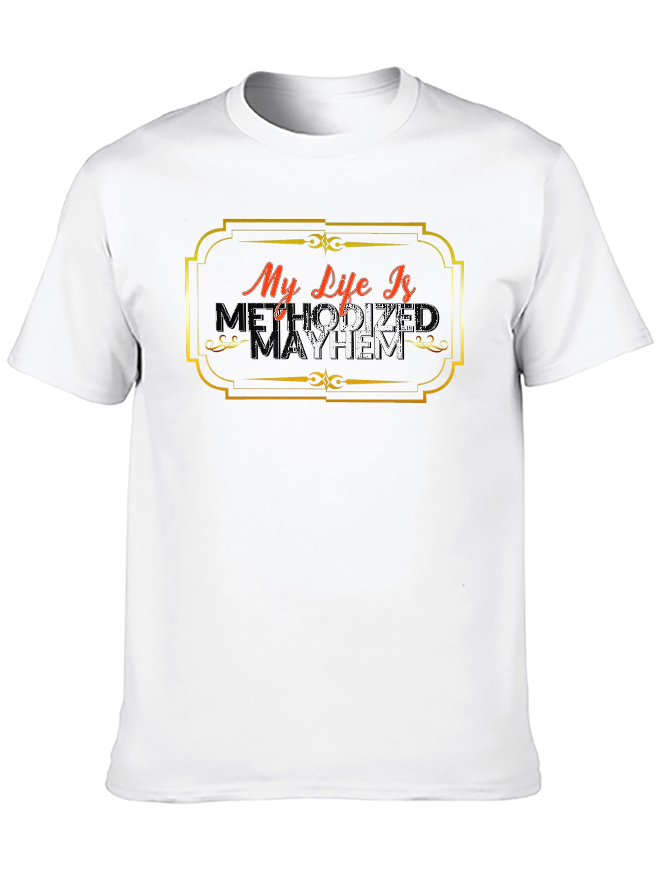 Methodized Mayhem Graphic Tee - Black