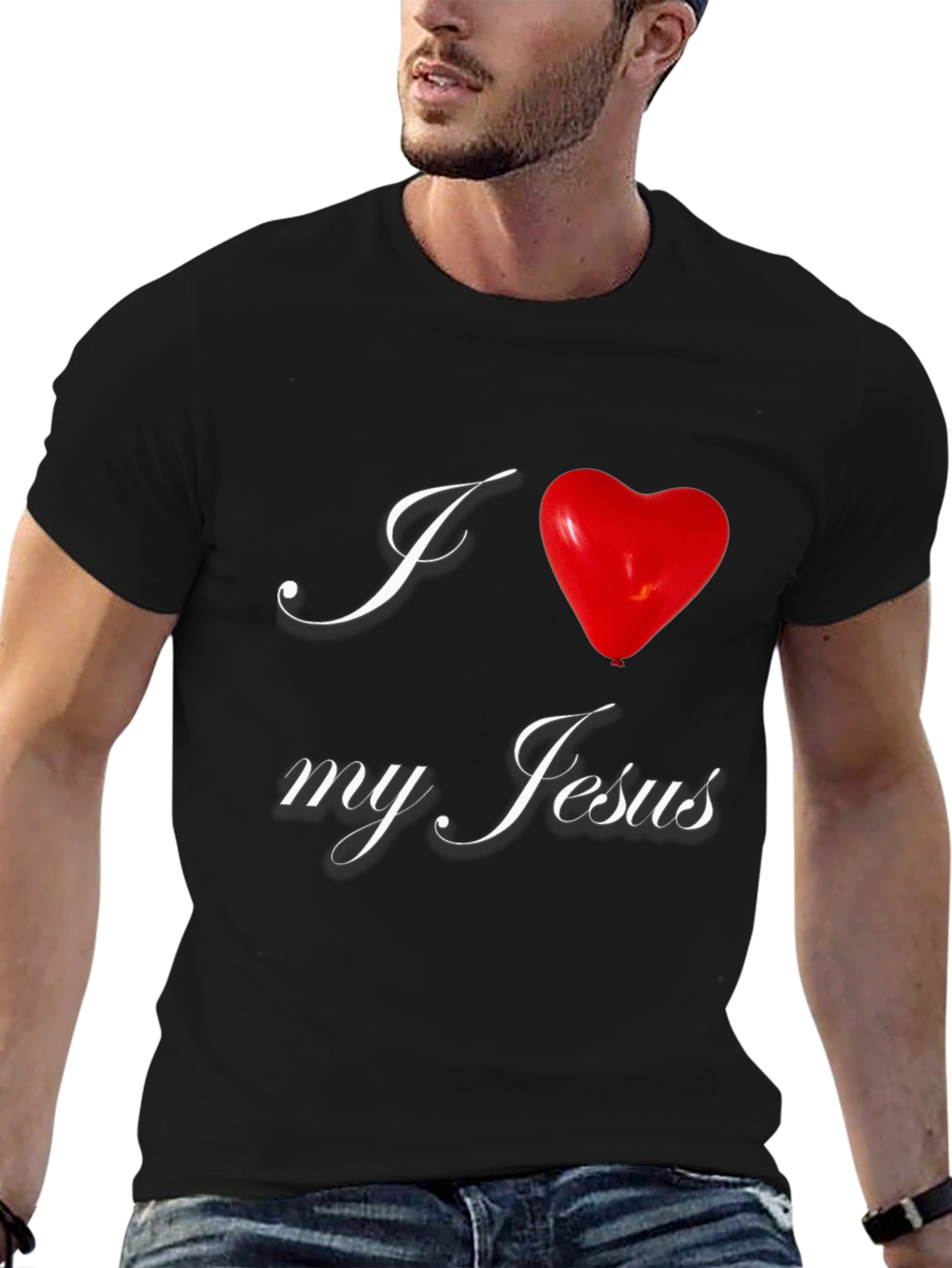 I Heart My Jesus T-Shirt - Christian Faith Apparel
