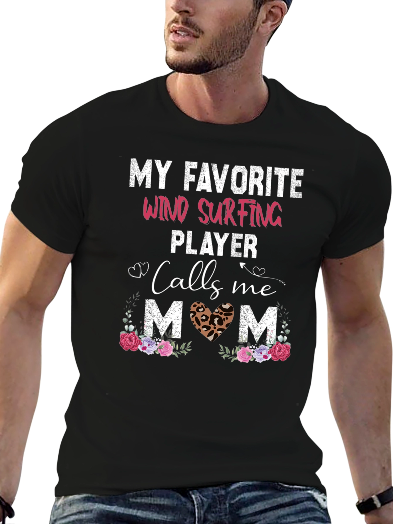 Wind Surfing Mom T-Shirt - Favorite Player