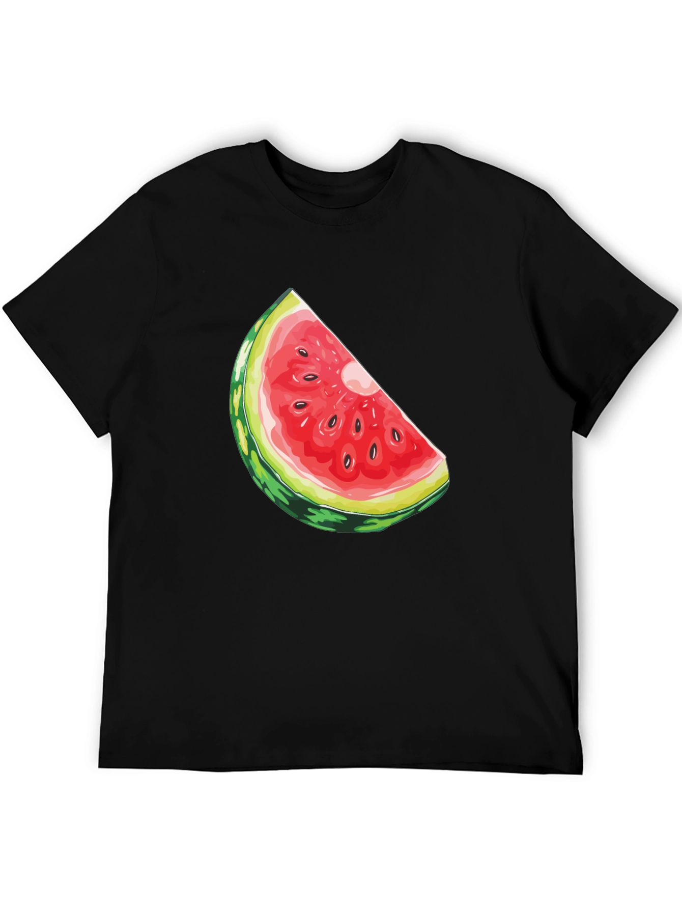 Watermelon Slice Graphic Tee - Fresh Summer Style