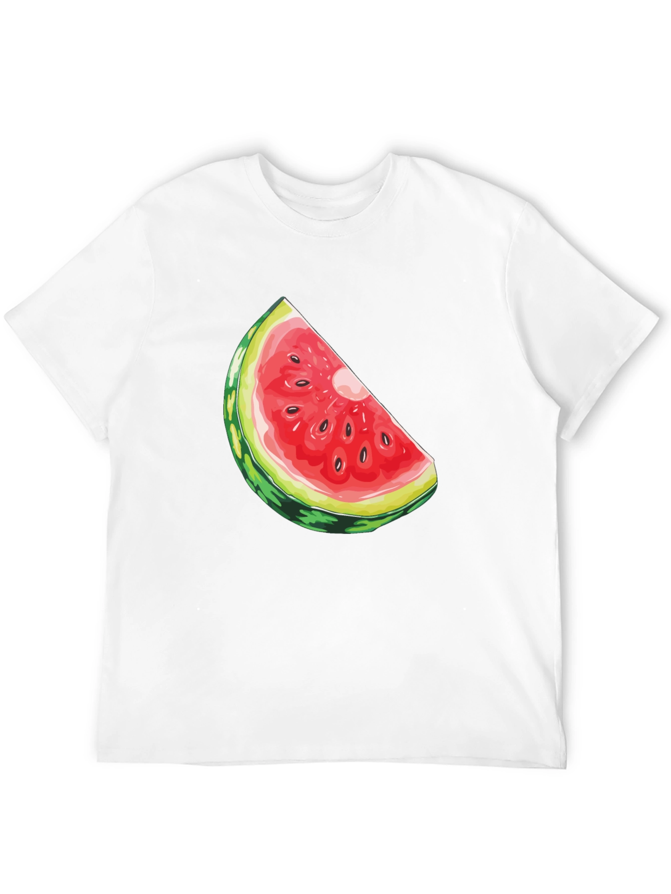 Watermelon Slice Graphic Tee - Fresh Summer Style