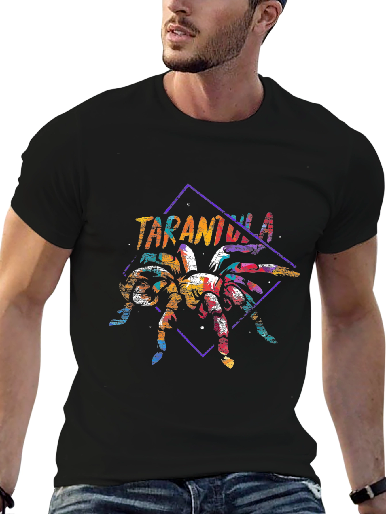 Tarantula Graphic Tee - Unique Spider Design