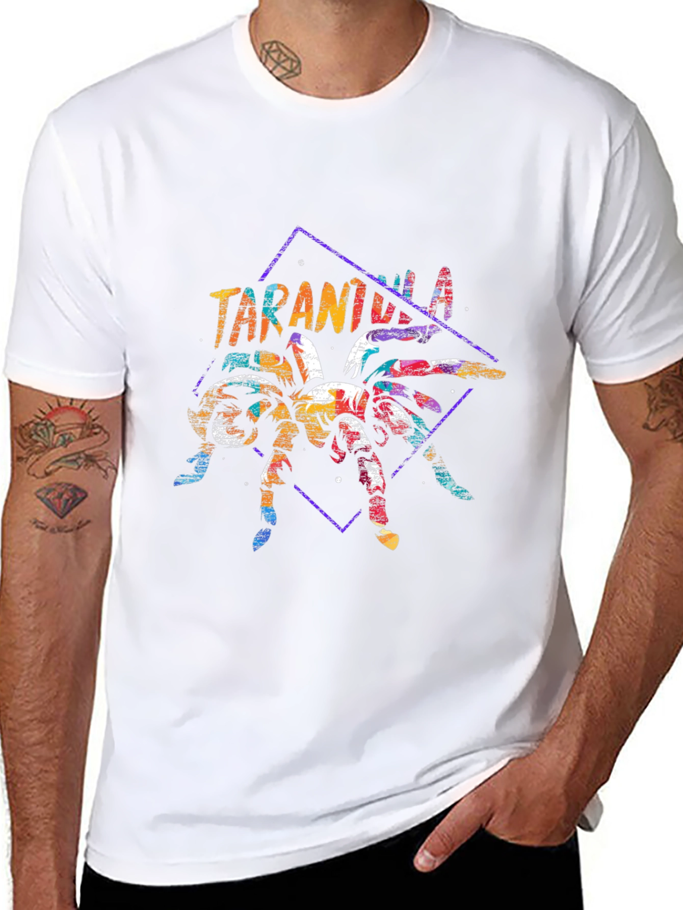 Tarantula Graphic Tee - Unique Spider Design