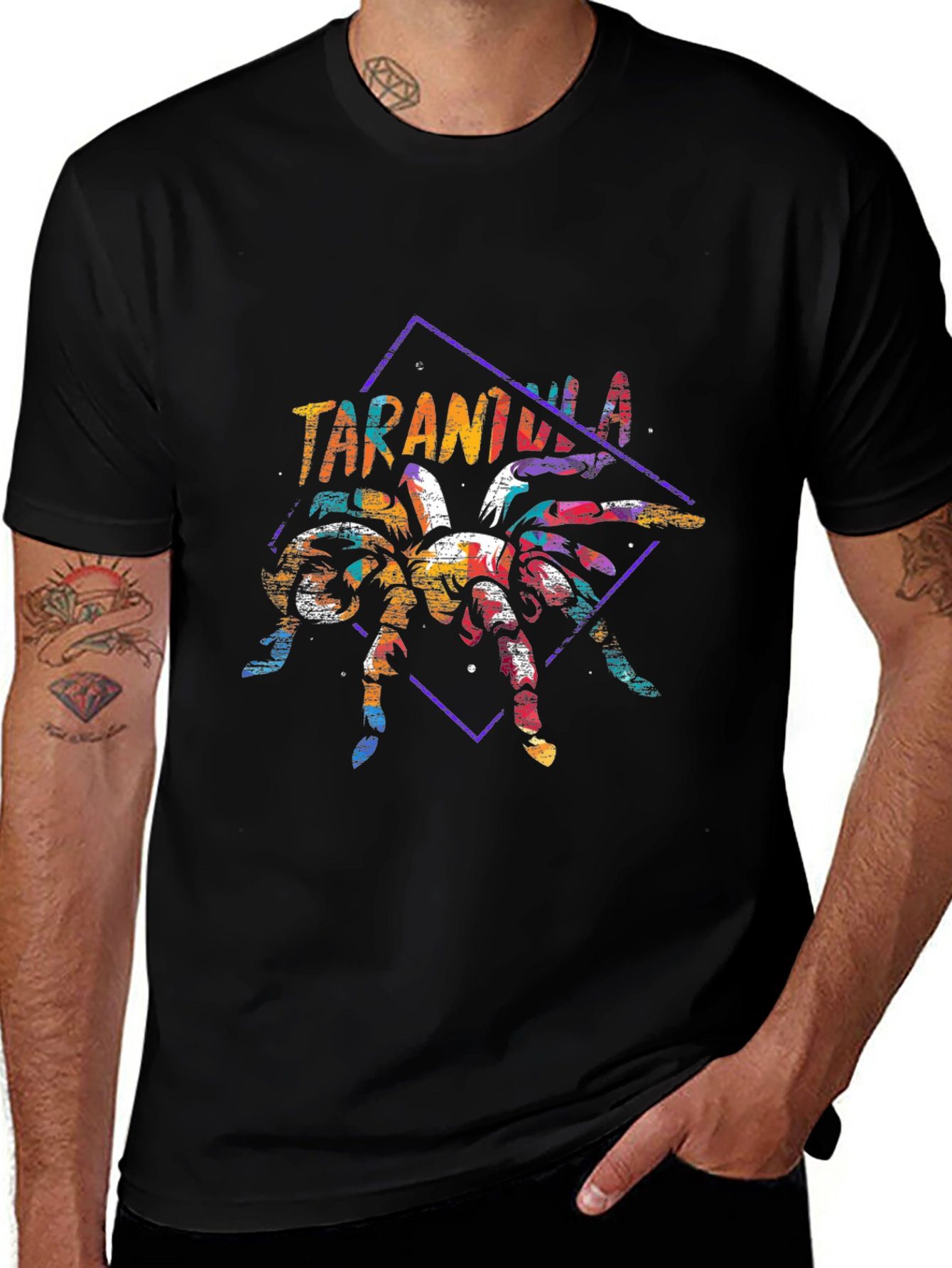 Tarantula Graphic Tee - Unique Spider Design