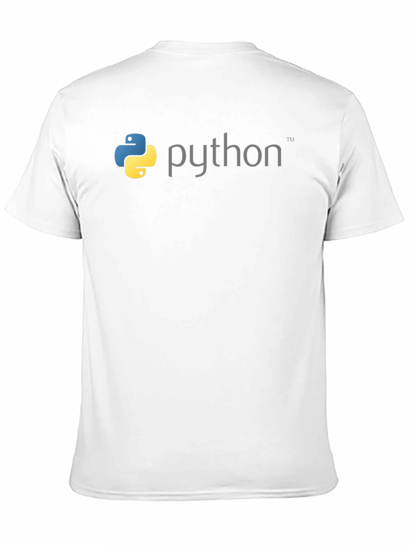 Python Logo Black T-Shirt