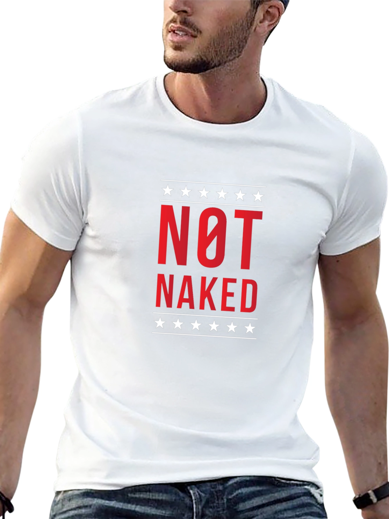 Not Naked Graphic T-Shirt