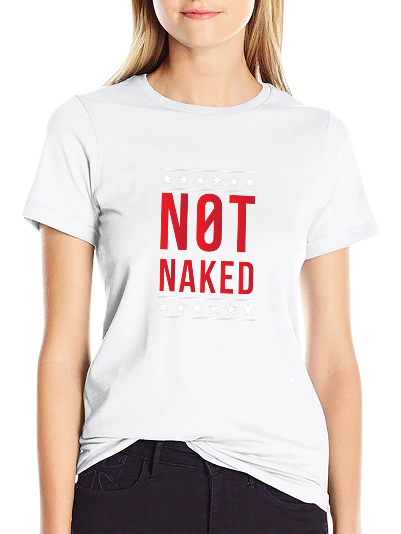 Not Naked Graphic T-Shirt