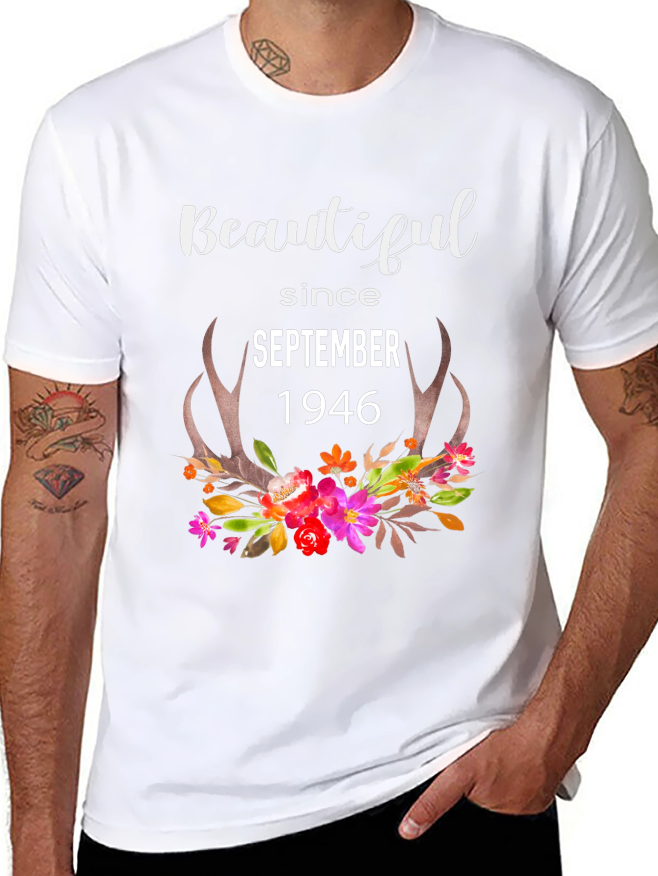 Beautiful Since September 1946 T-Shirt