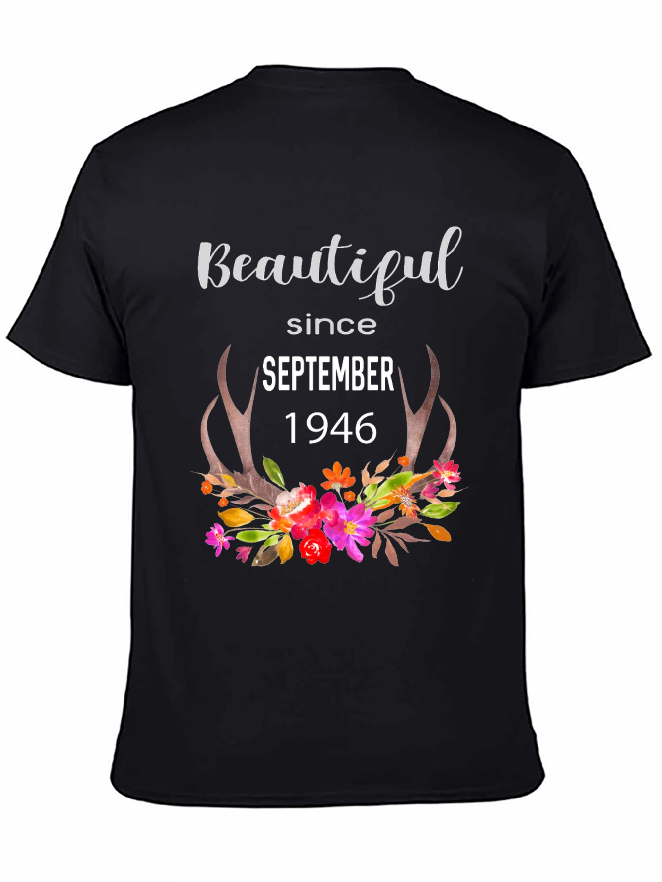 Beautiful Since September 1946 T-Shirt