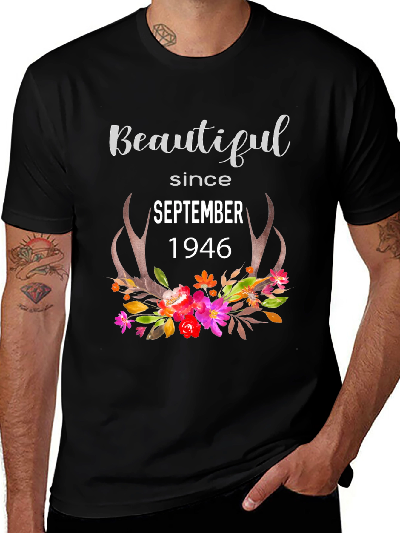 Beautiful Since September 1946 T-Shirt