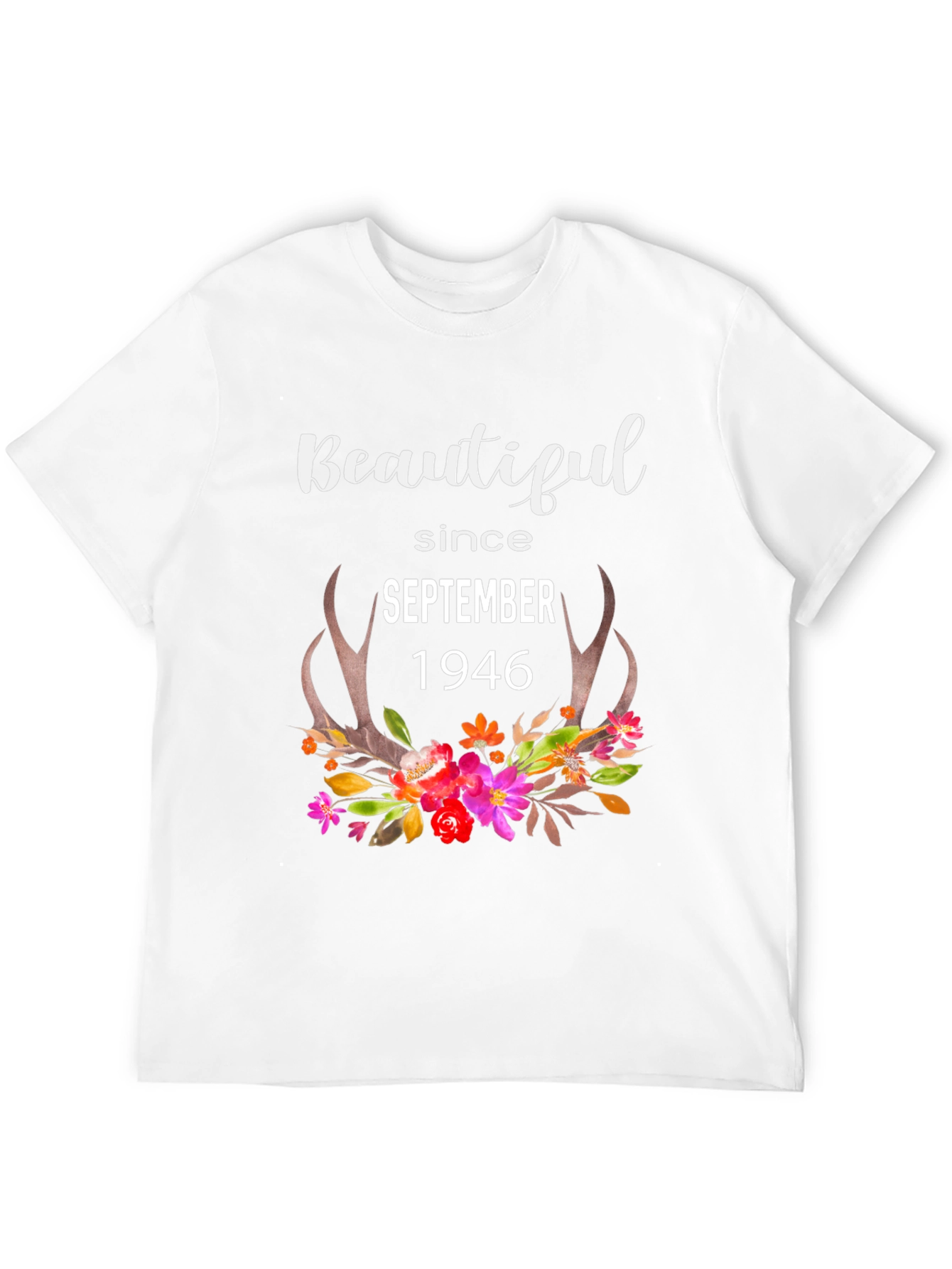 Beautiful Since September 1946 T-Shirt
