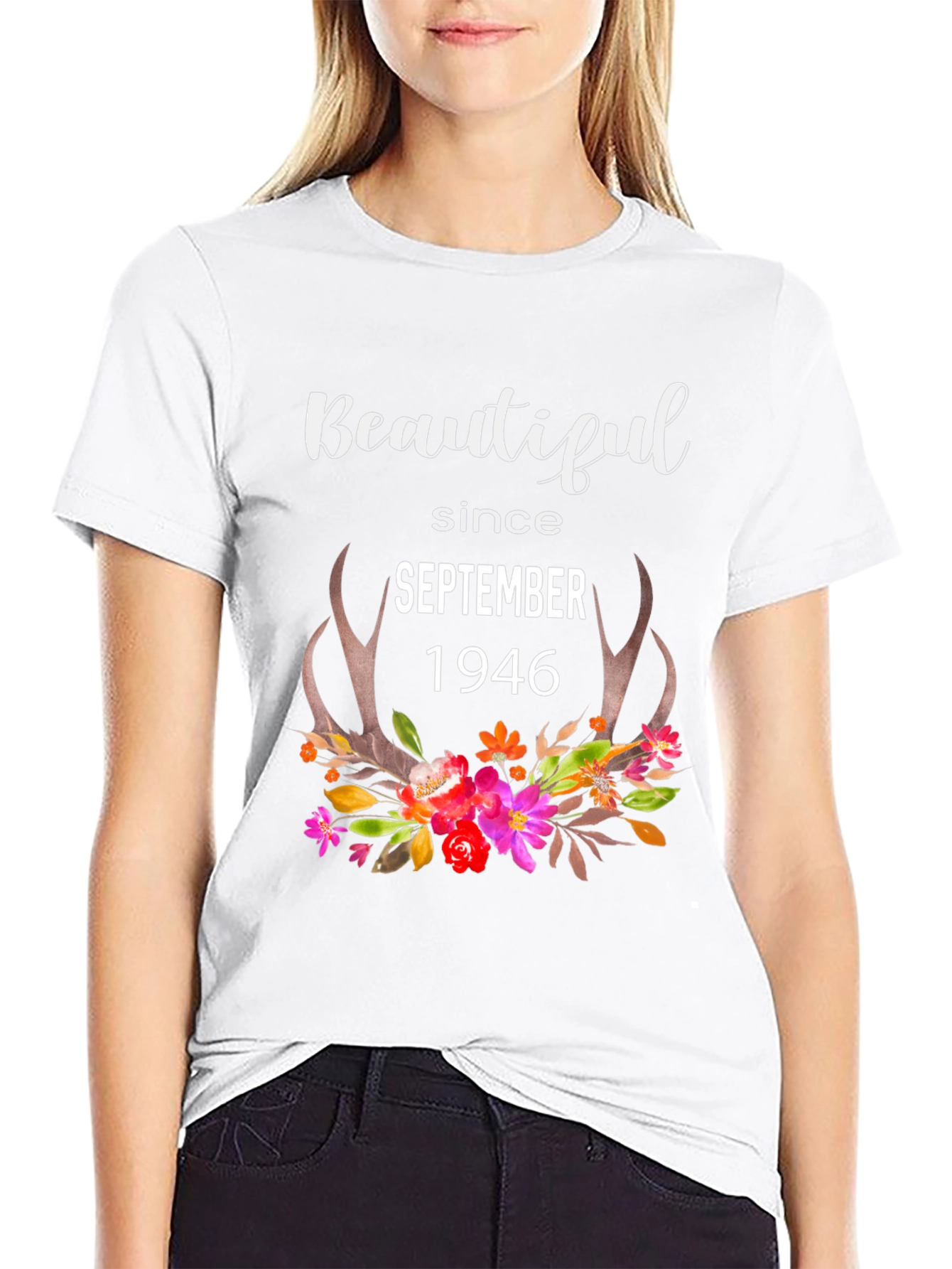 Beautiful Since September 1946 T-Shirt