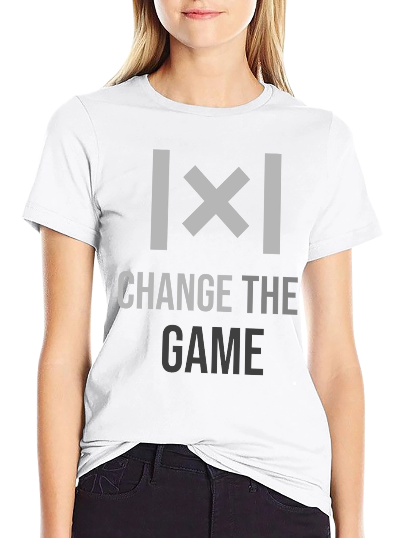 Change the Game Graphic T-Shirt - Trendy Casual Wear