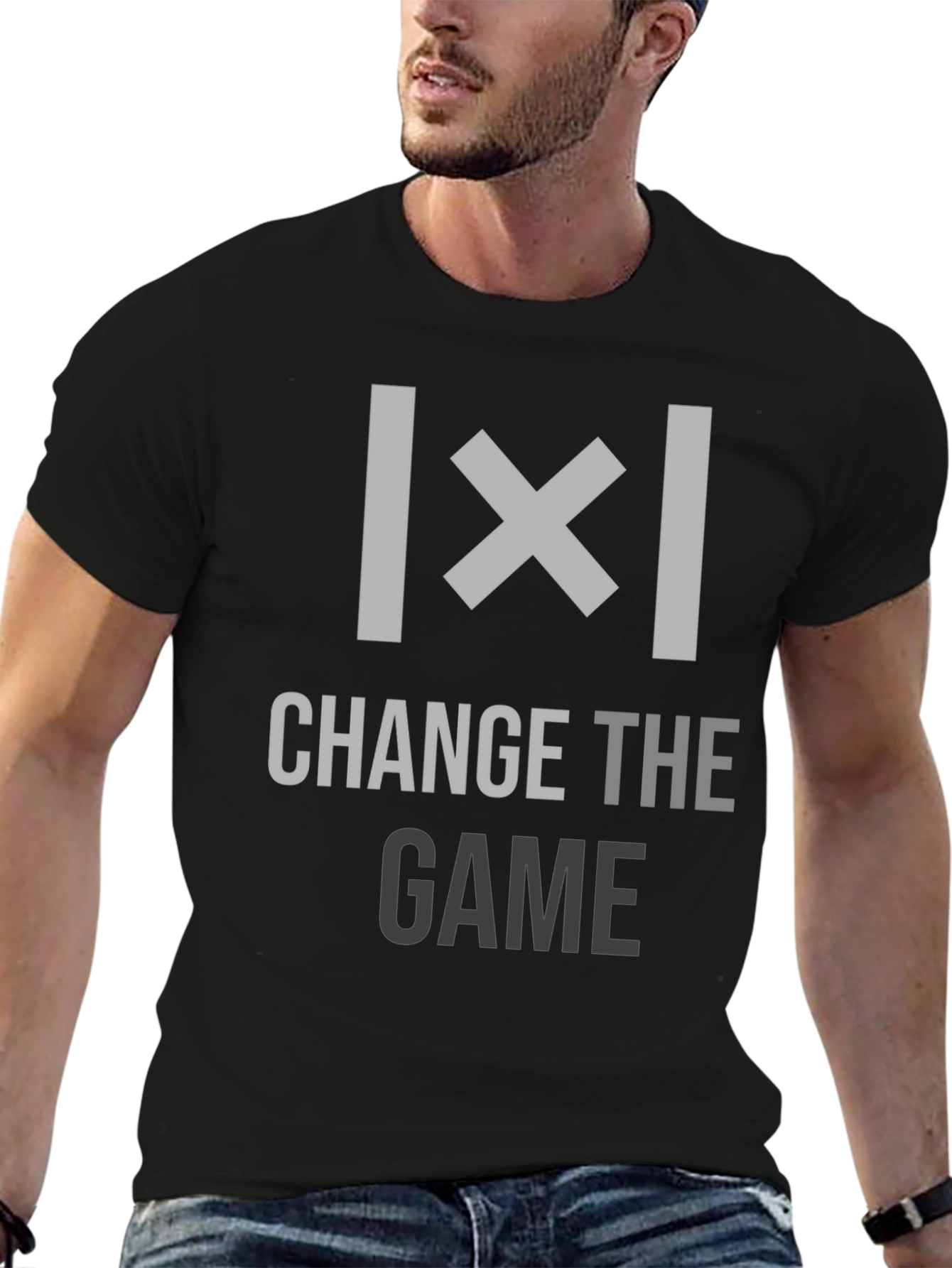 Change the Game Graphic T-Shirt - Trendy Casual Wear