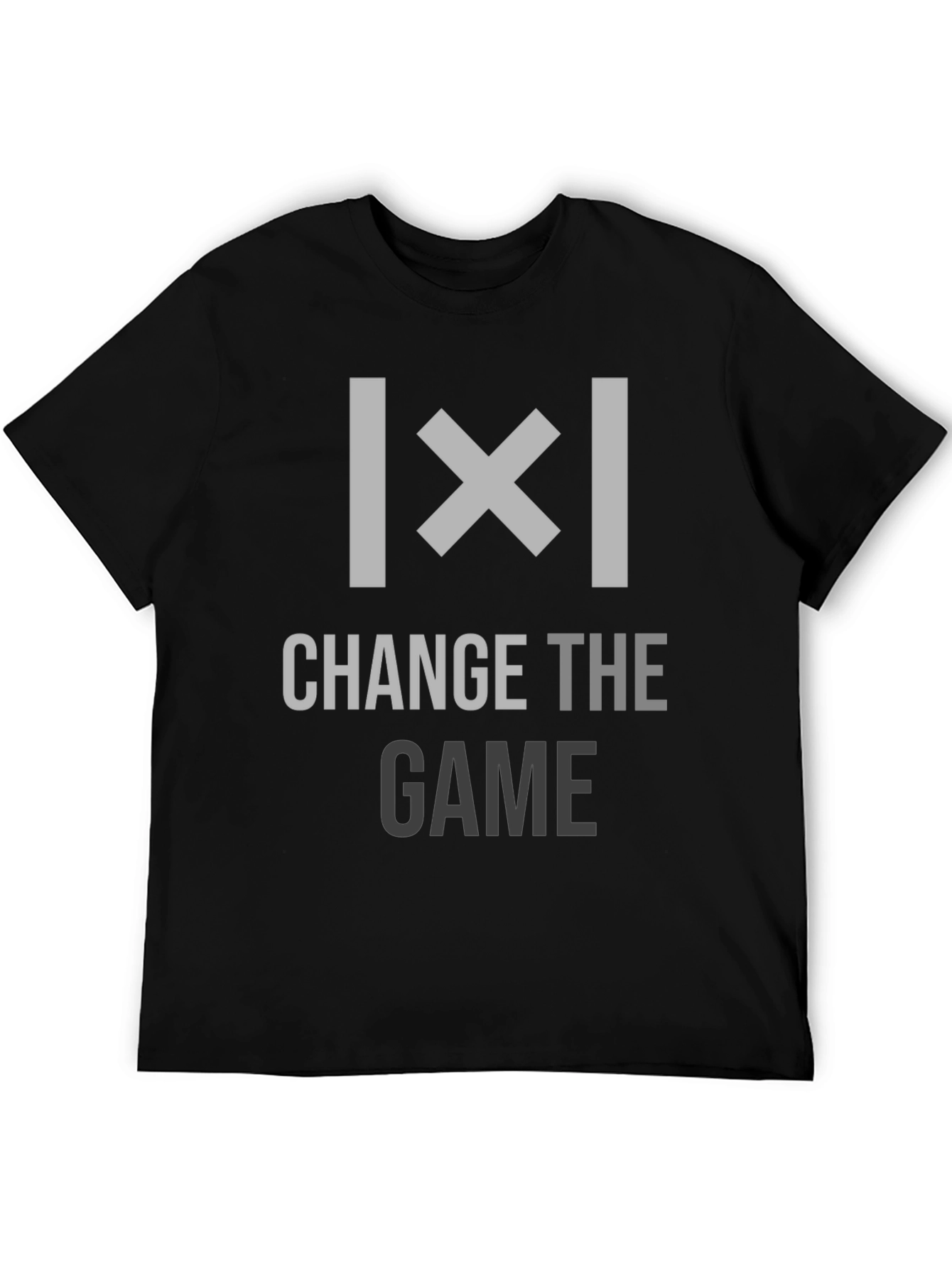 Change the Game Graphic T-Shirt - Trendy Casual Wear