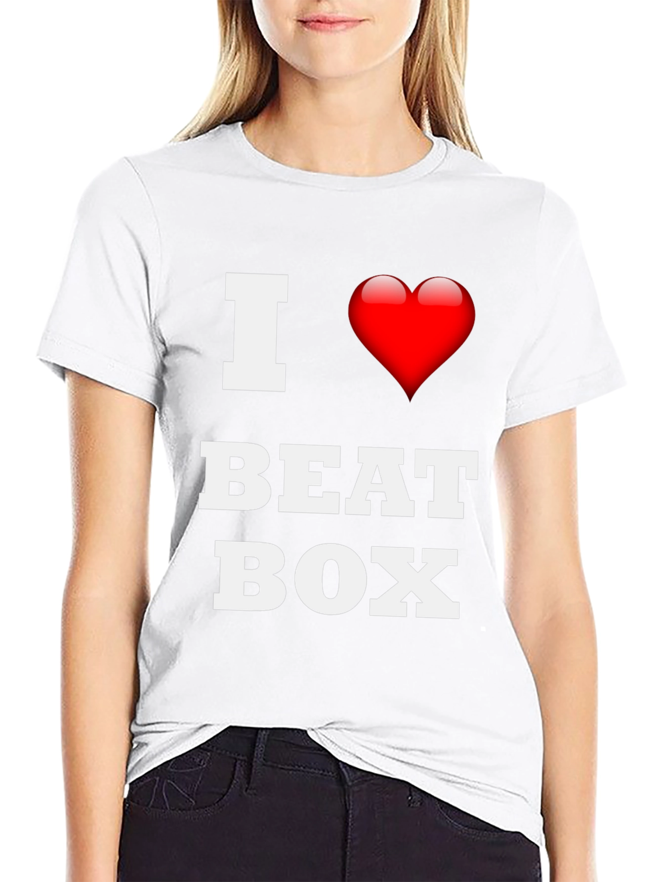 I Heart Beatbox T-Shirt - Black