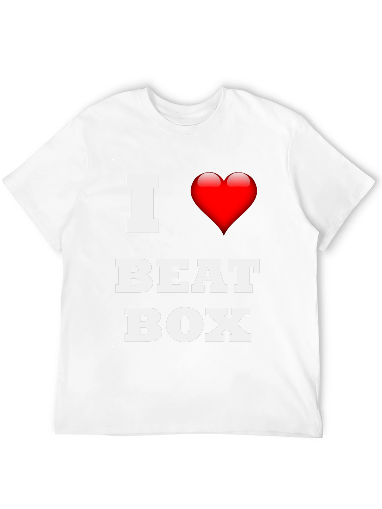 I Heart Beatbox T-Shirt - Black