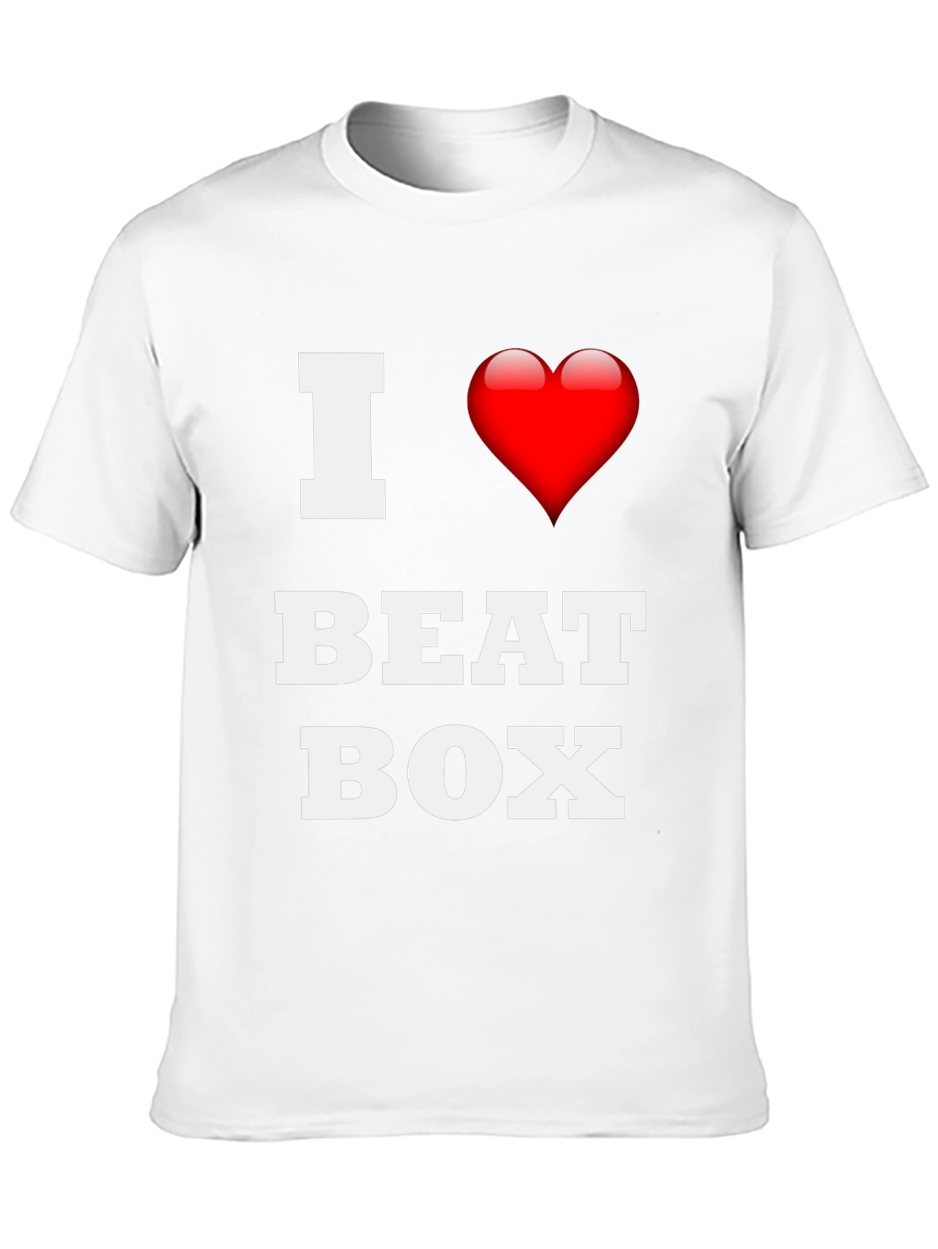 I Heart Beatbox T-Shirt - Black