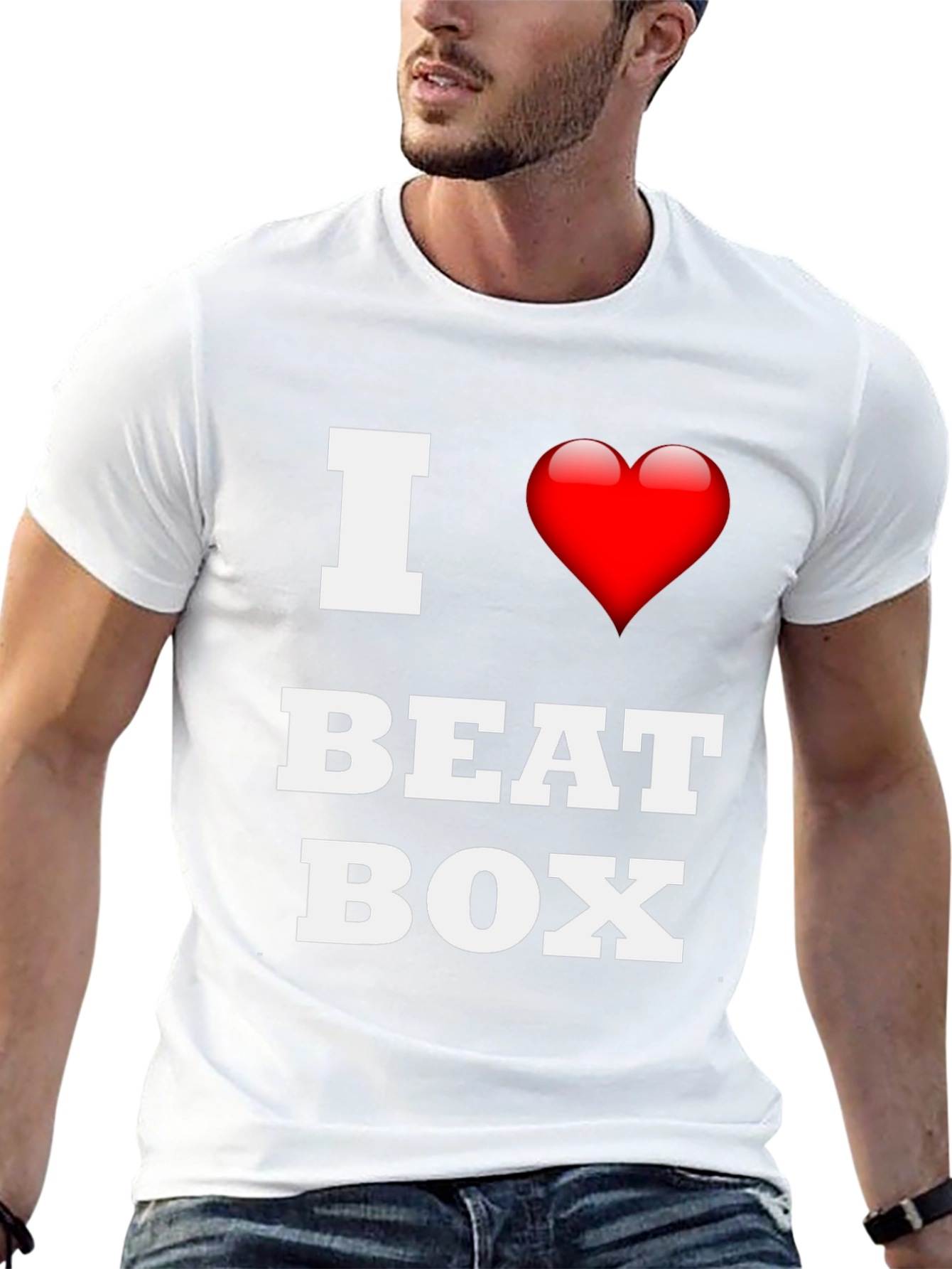 I Heart Beatbox T-Shirt - Black