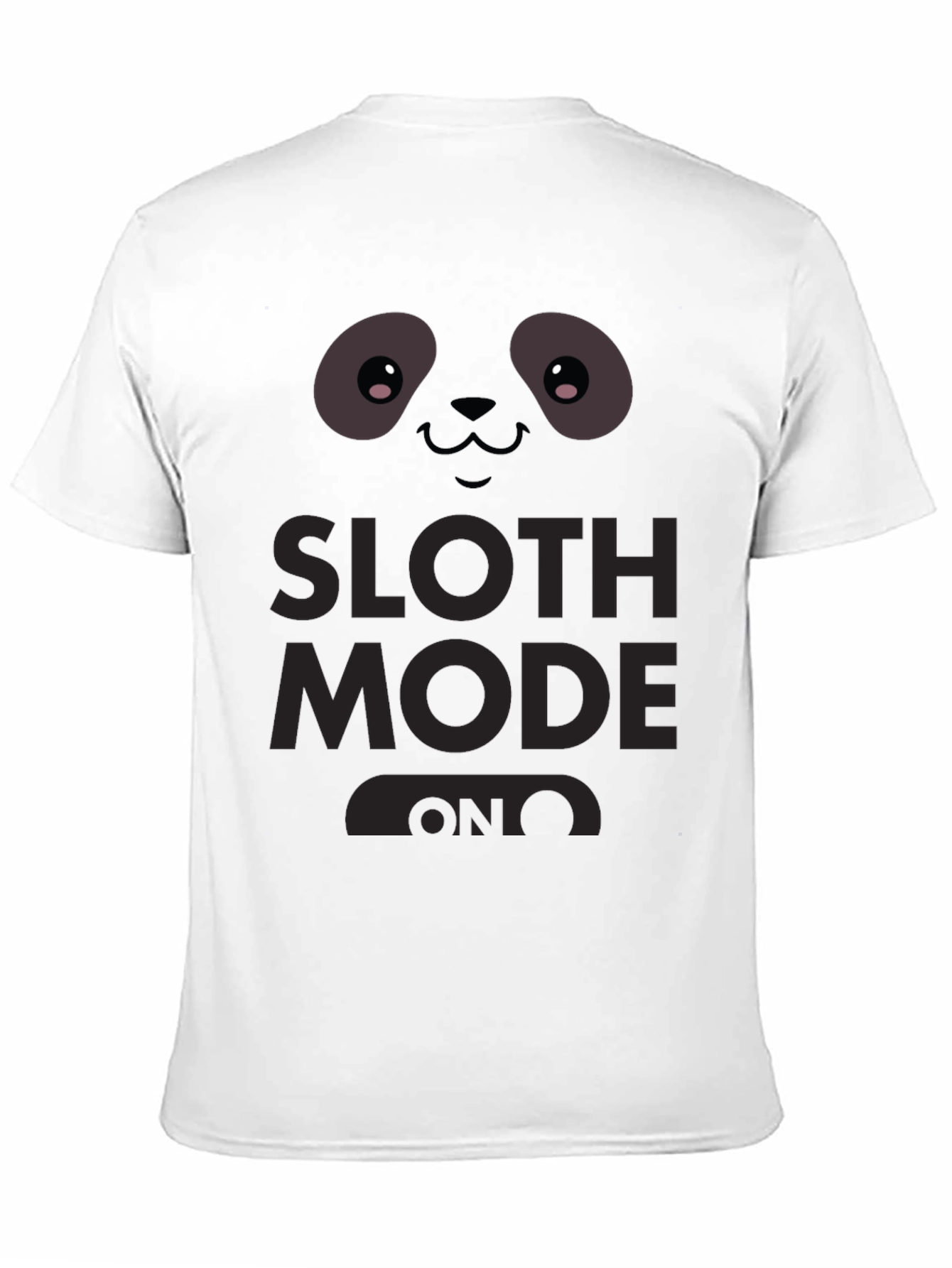 Sloth Mode On Graphic Tee - Black