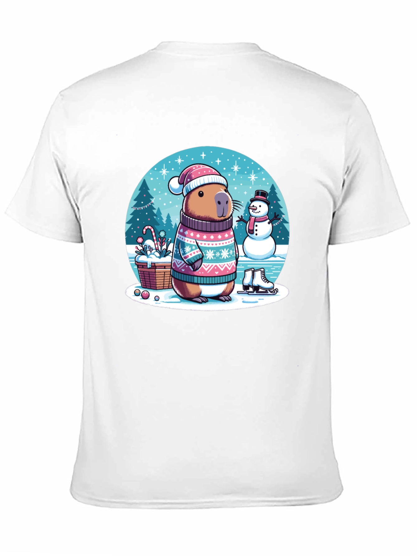 Winter Capybara T-Shirt