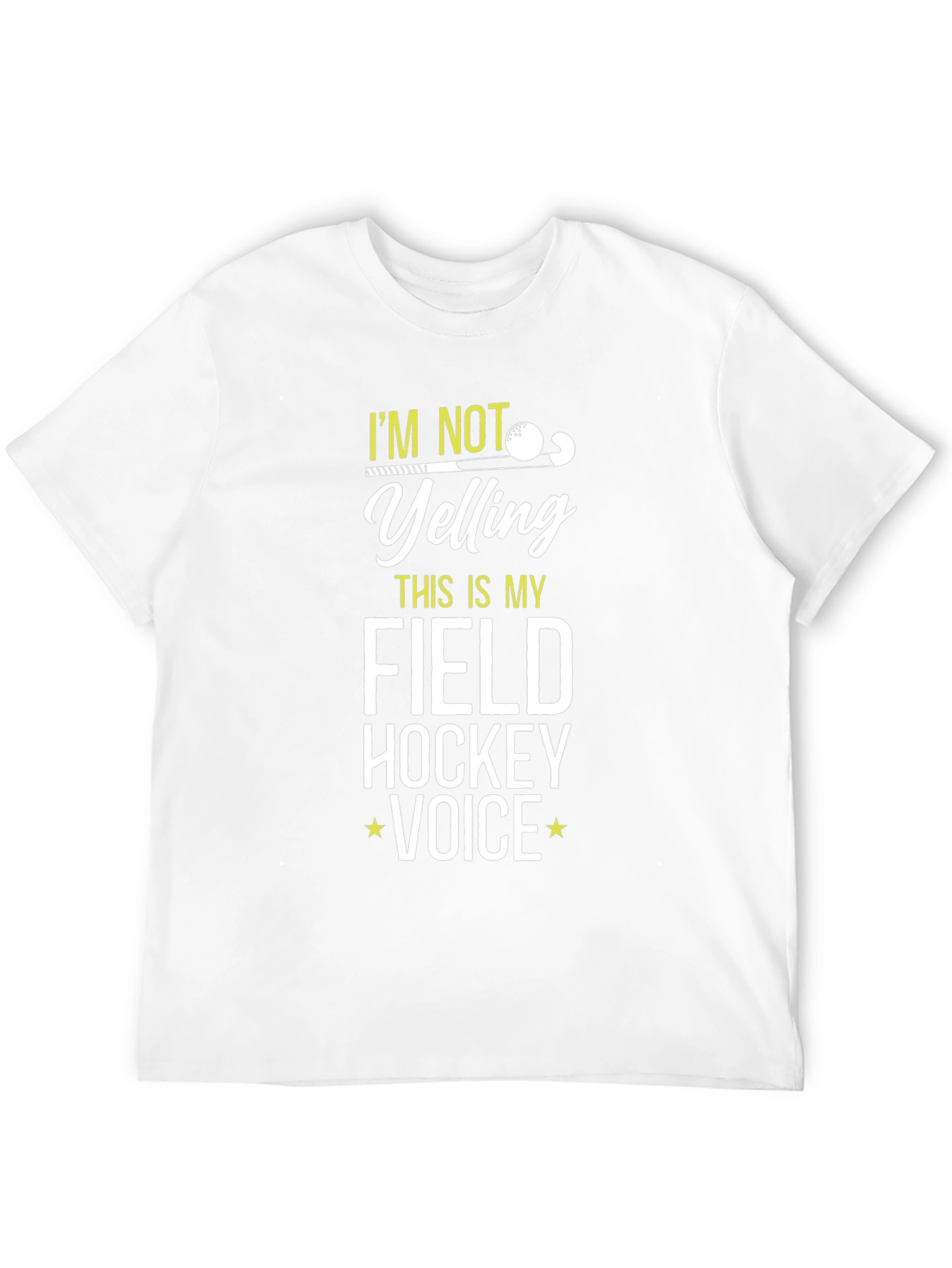 Field Hockey Voice T-Shirt Funny Hockey Gift