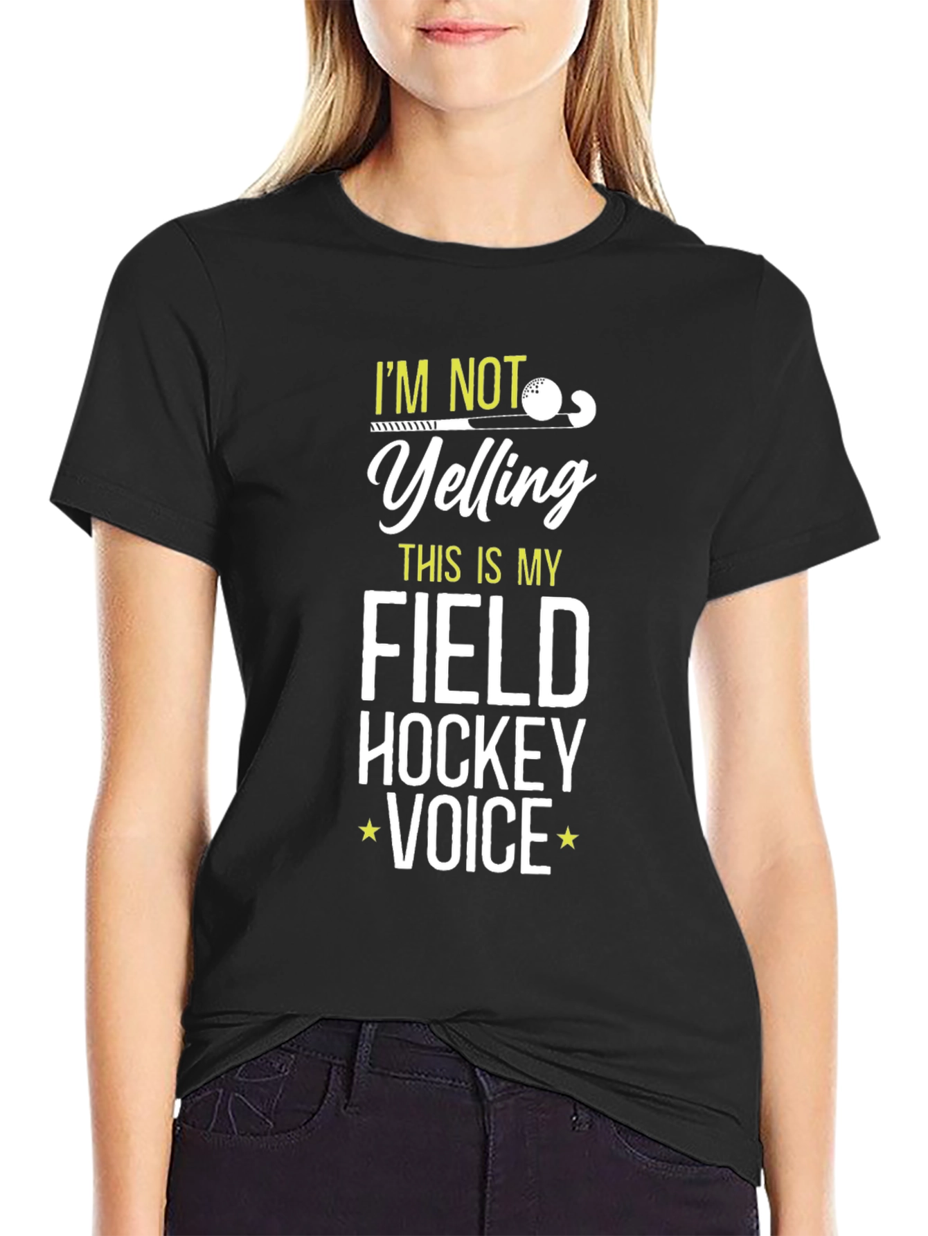 Field Hockey Voice T-Shirt Funny Hockey Gift