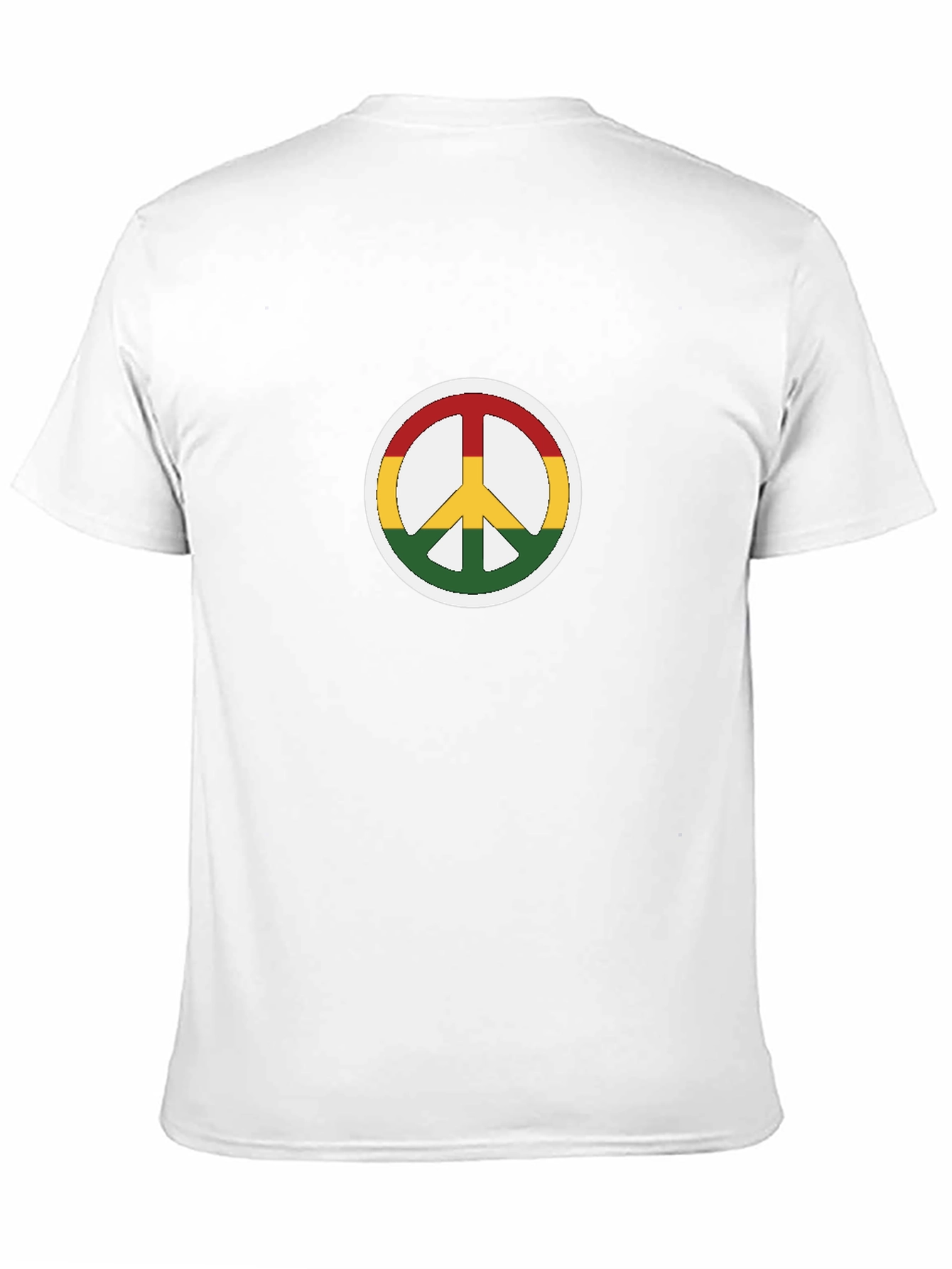 Rasta Peace Sign Graphic Tee