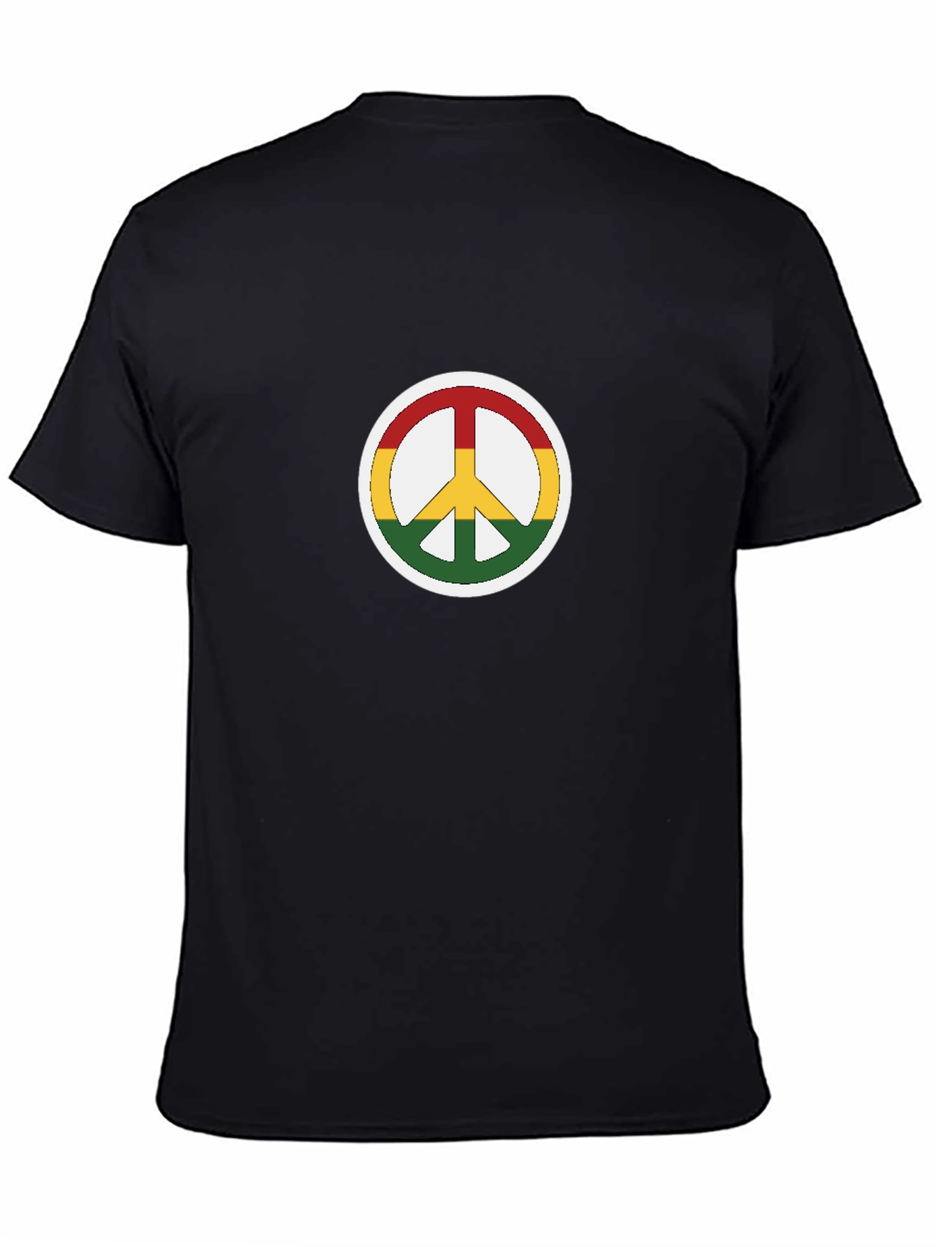 Rasta Peace Sign Graphic Tee