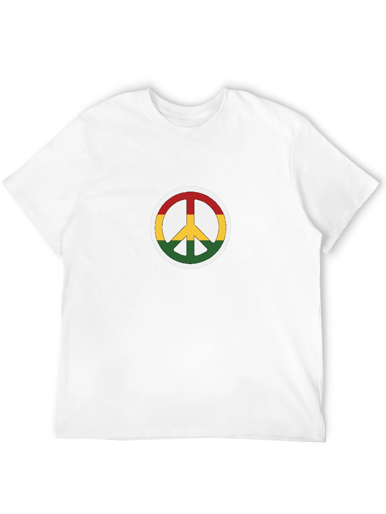 Rasta Peace Sign Graphic Tee
