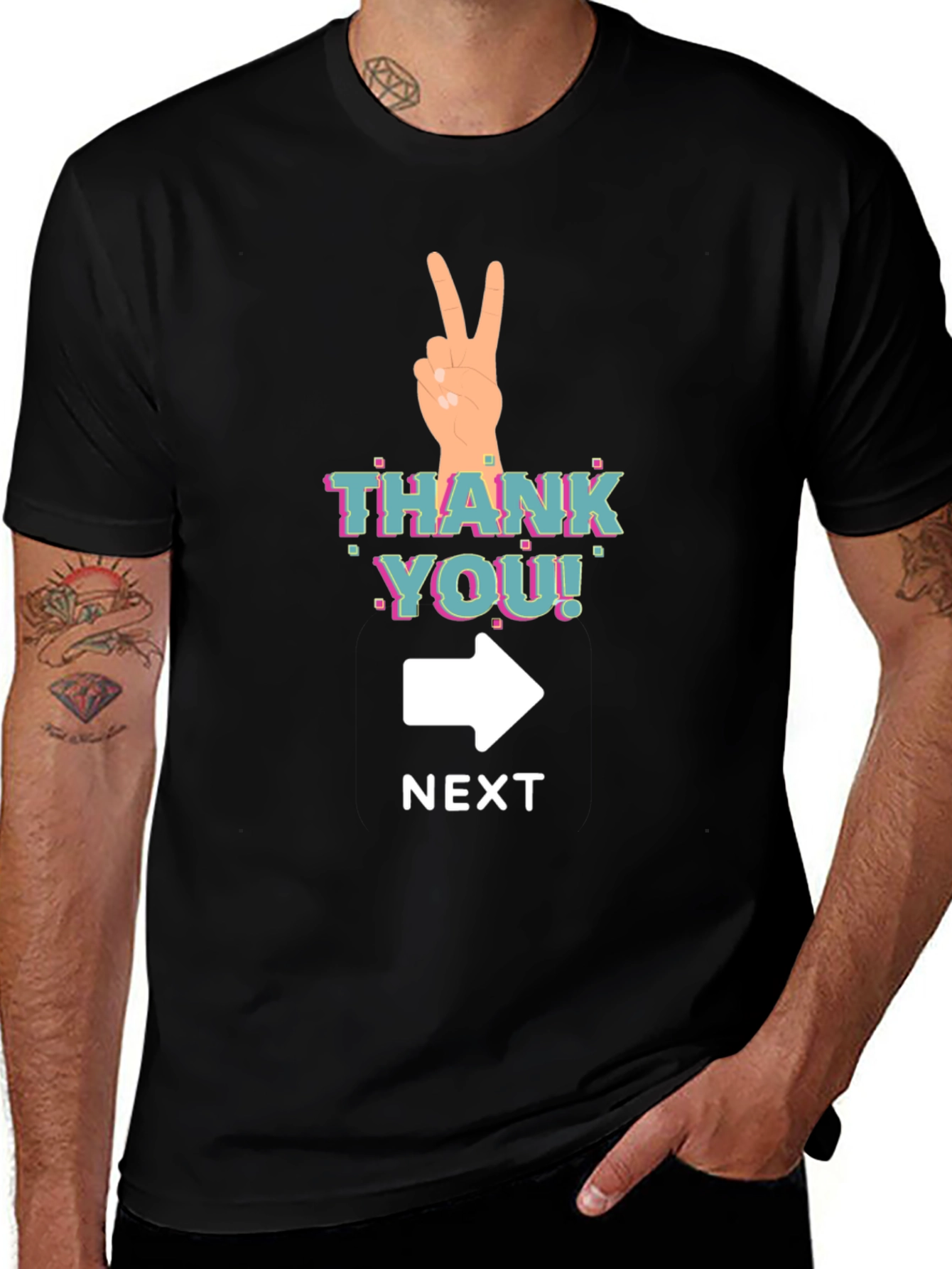 Trendy Thank You Next Graphic Tee