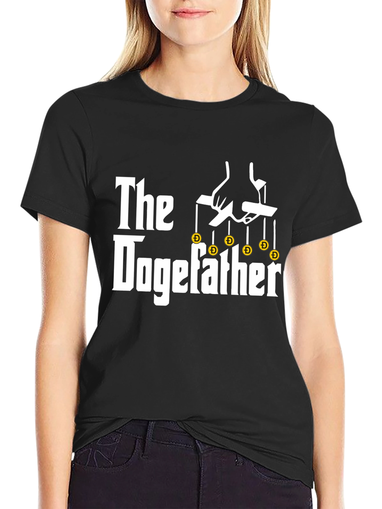 The Dogefather T-Shirt - Crypto Meme Tee
