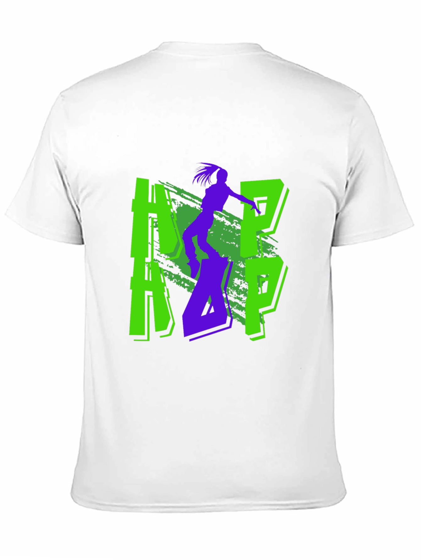 Cool Graphic Print Black T-Shirt