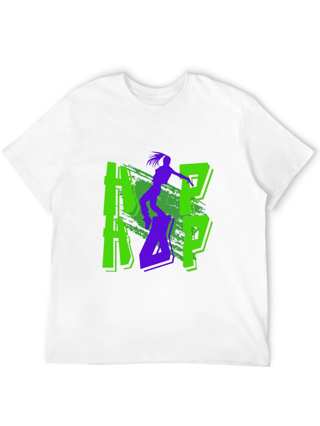 Cool Graphic Print Black T-Shirt