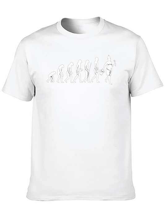 Evolution of the Tailgater Black T-Shirt